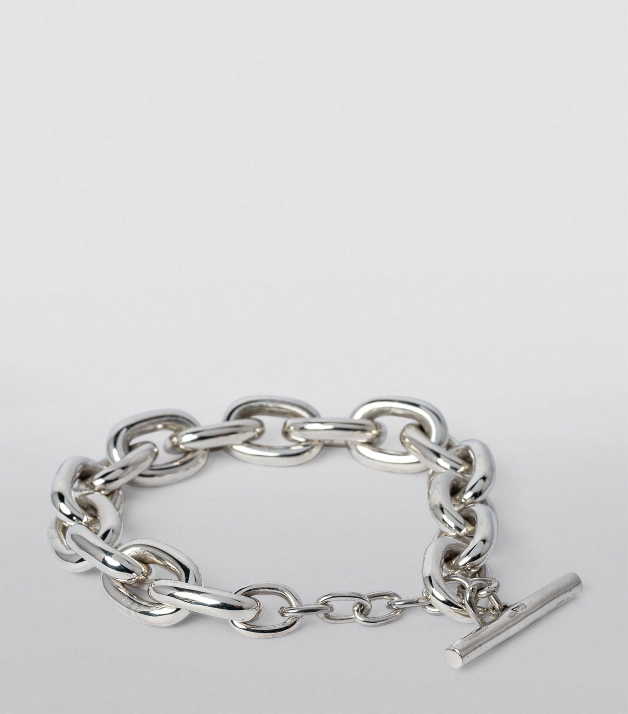 Sterling silver toggle clearance bracelet