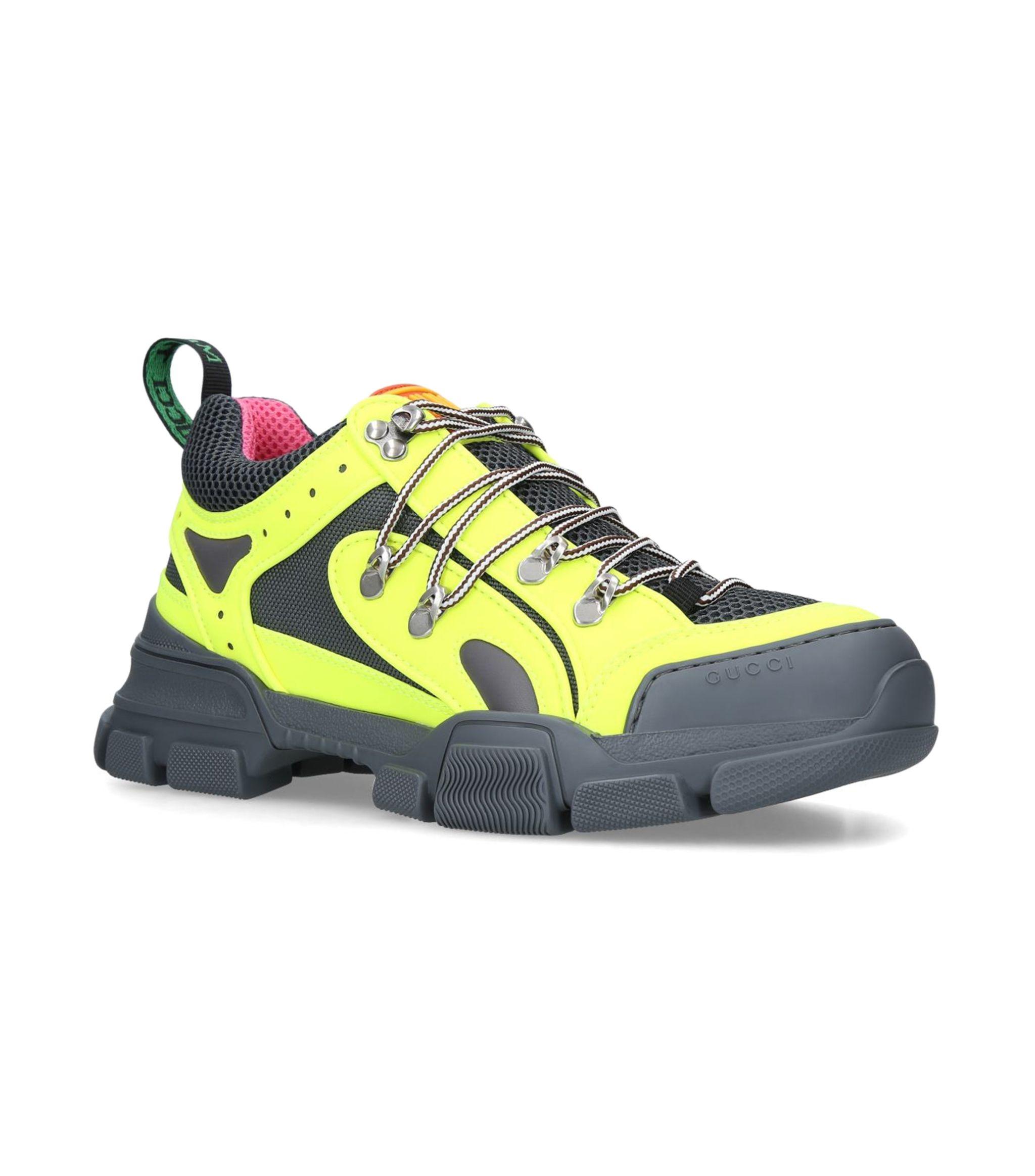 gucci flashtrek yellow