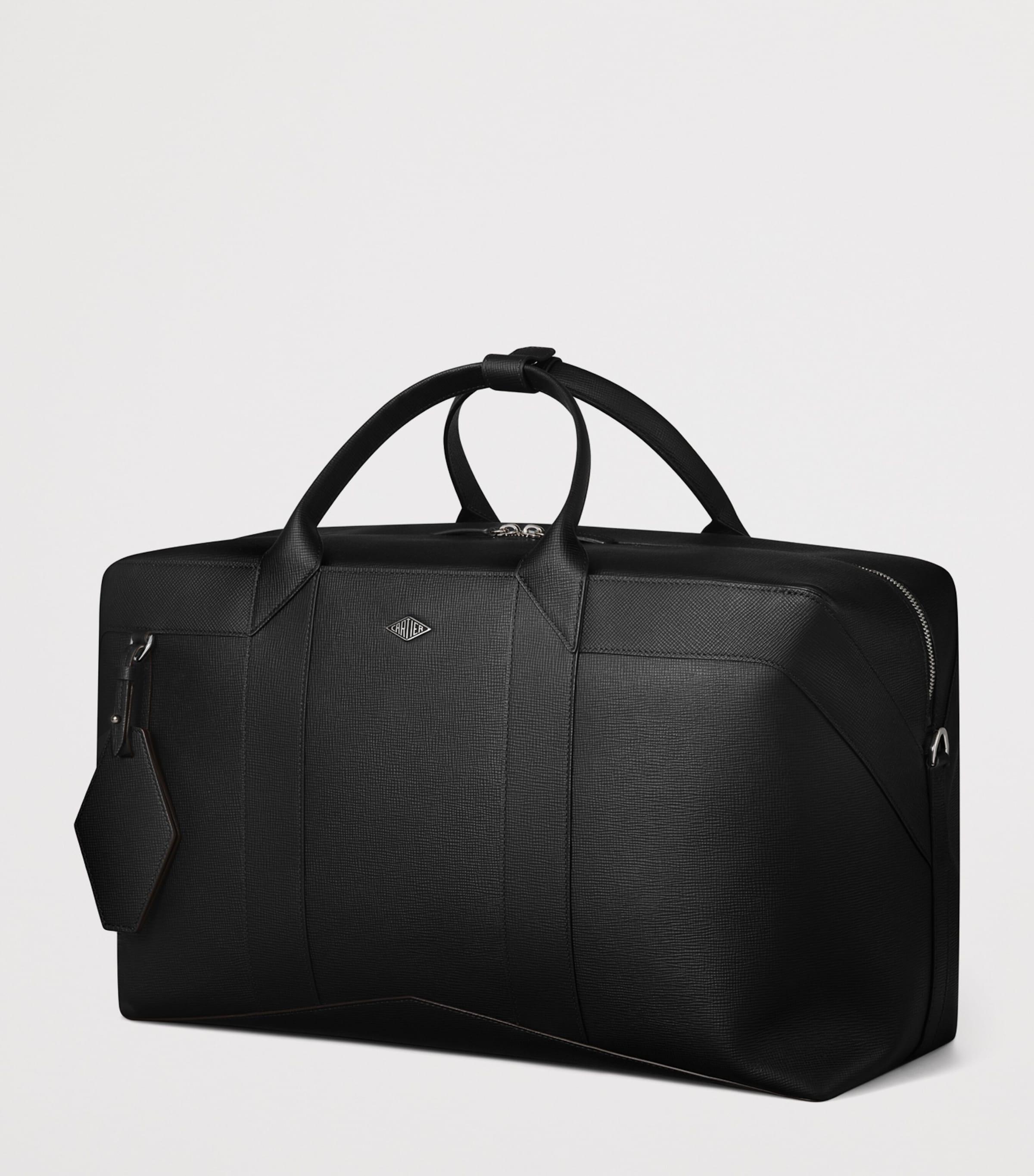 Cartier Leather Losange Weekend Bag in Black for Men Lyst UK