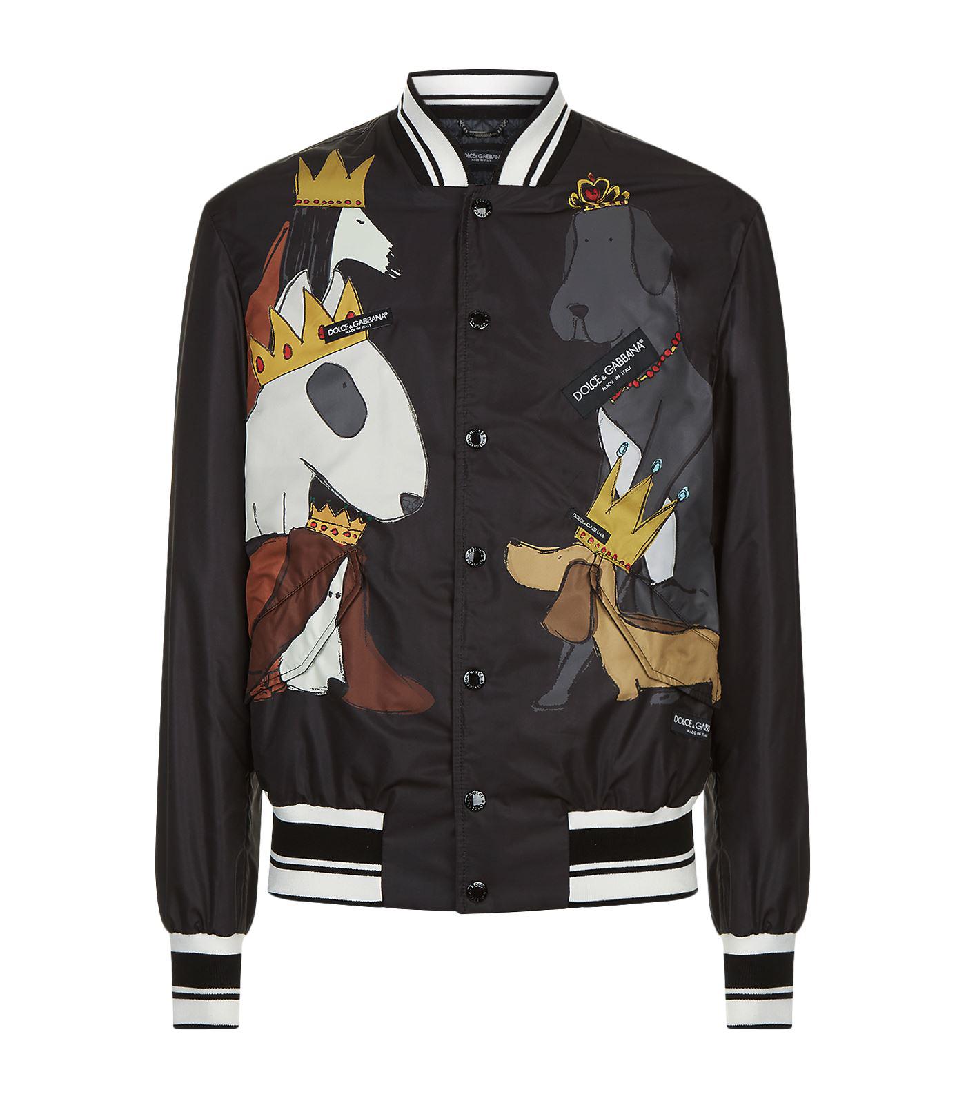 dog print jacket