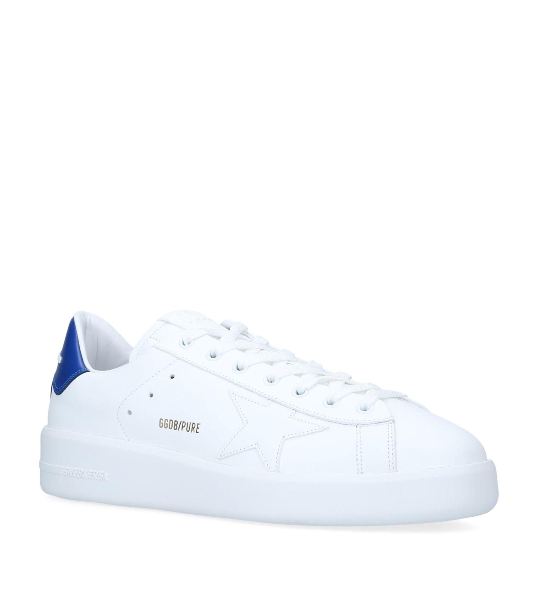 Golden Goose Deluxe Brand Leather Pure Star Sneakers in White for Men ...