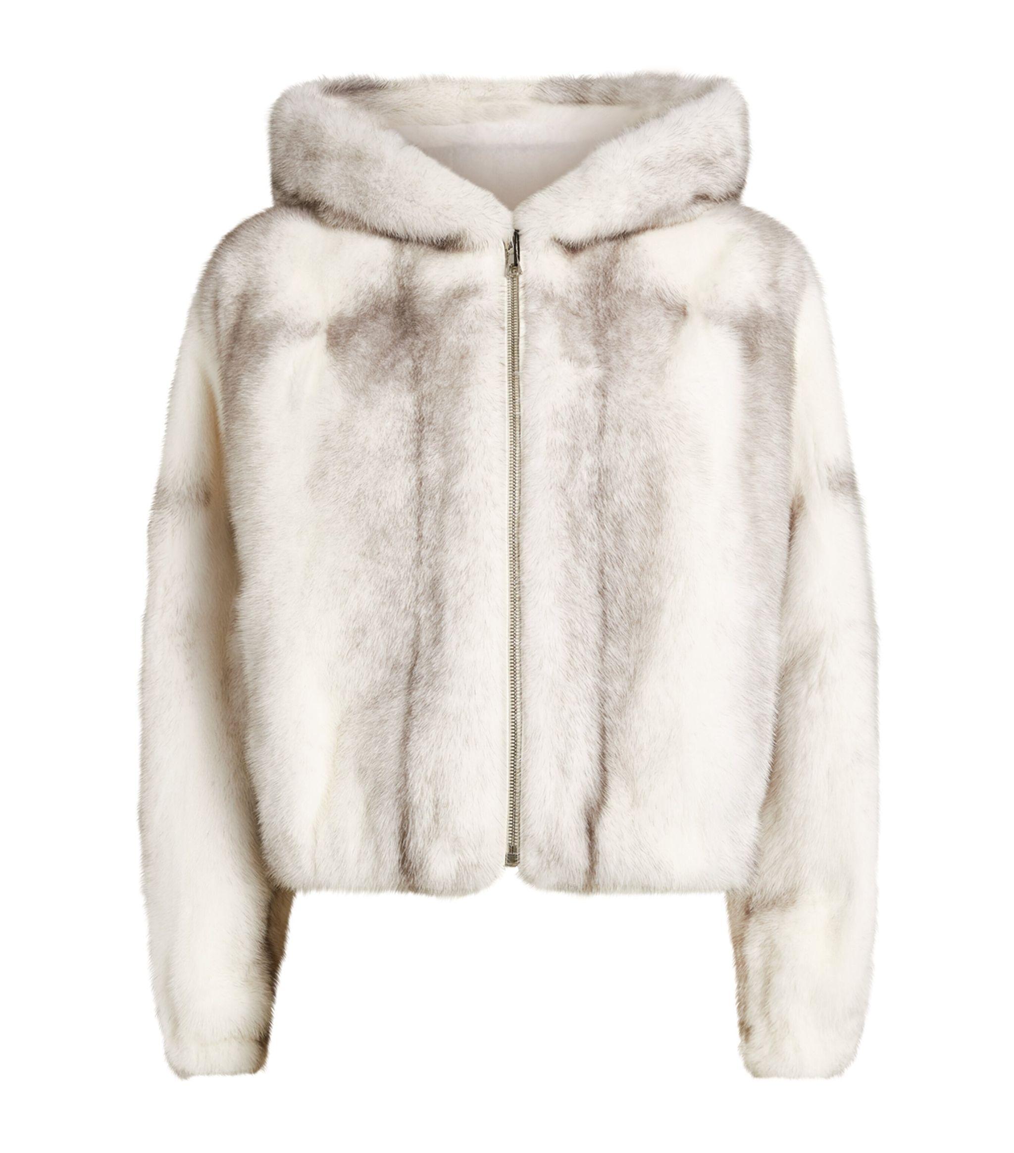 White Fur jackets for Women