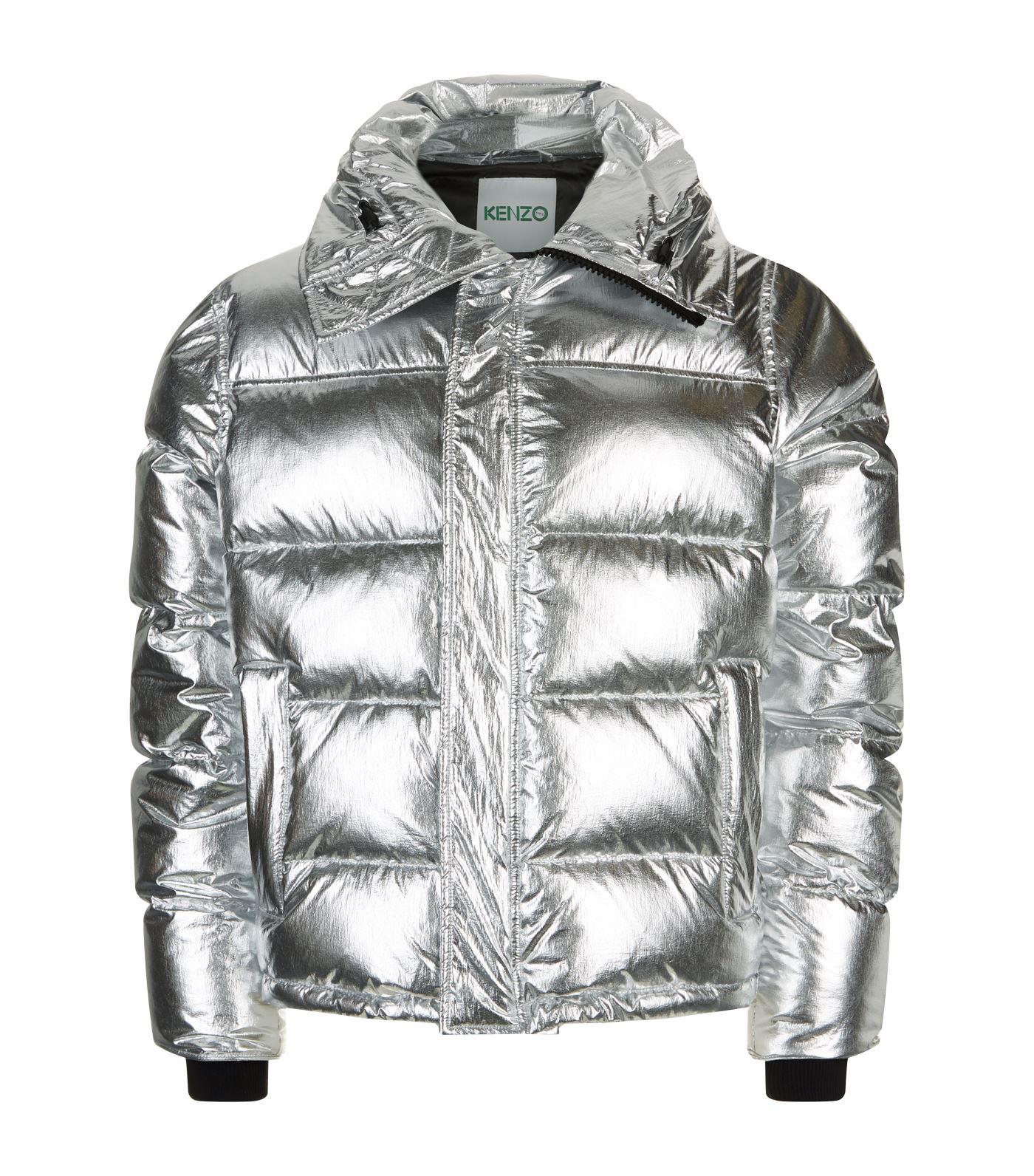 KENZO Metallic Puffer Hooded Jacket for 