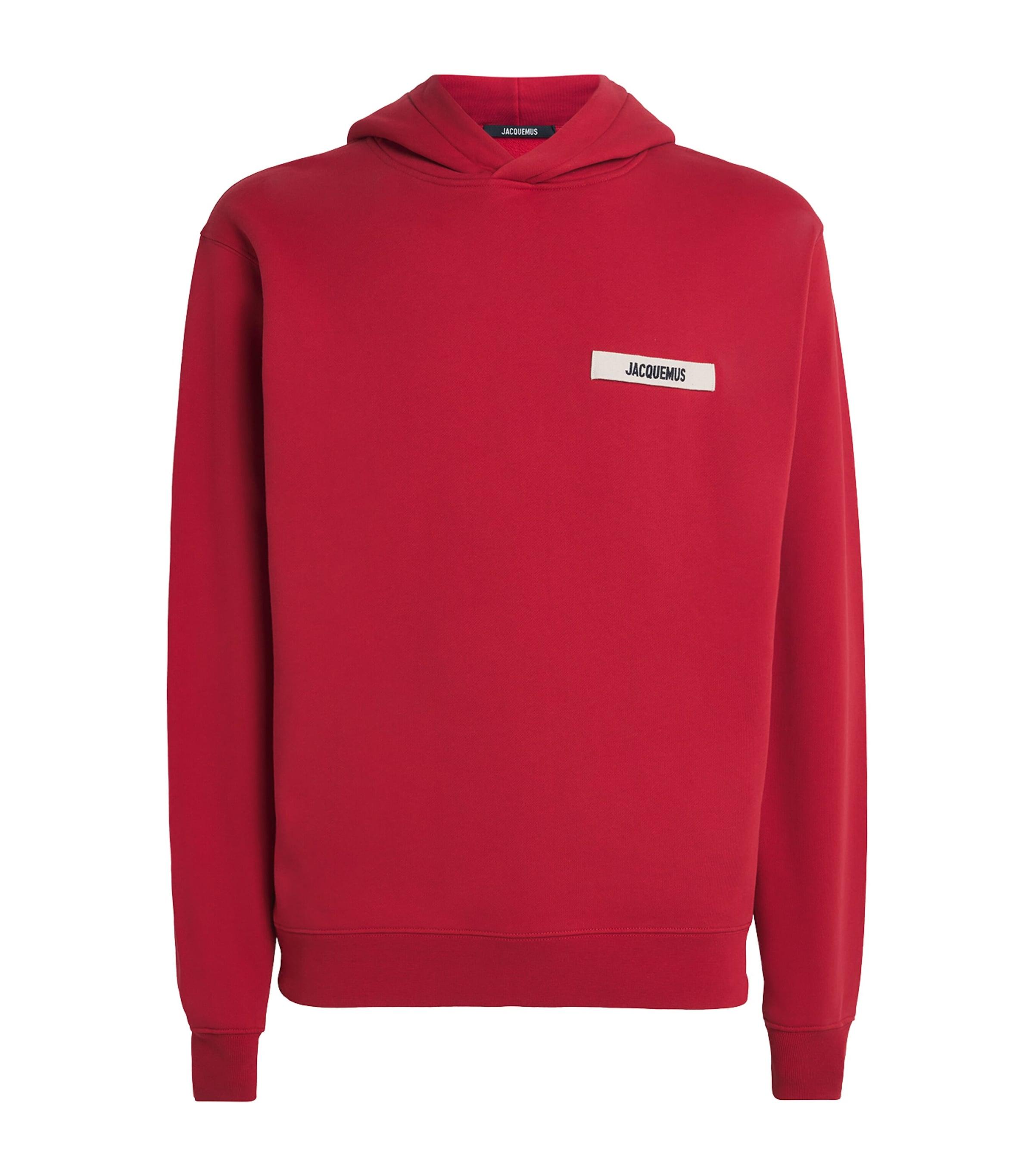 パーカー・フーディ Jacquemus Men's Classic Logo Hooded Sweatshirt Red Jacquemus Hoodies for Men | Online Sale up to 43% off | Lyst