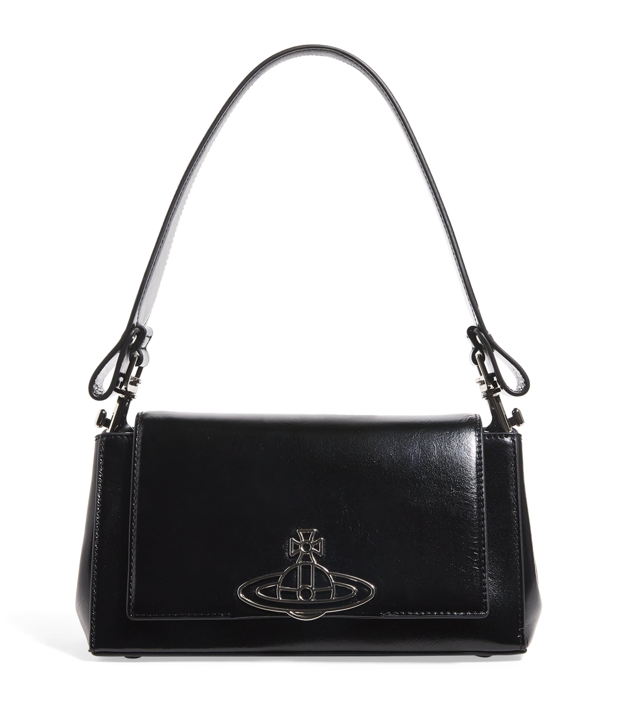 【送料&関税込】Vivienne Westwood Black Top Handle Bag Vivienne Westwood Top-handle bags for Women | Online Sale up