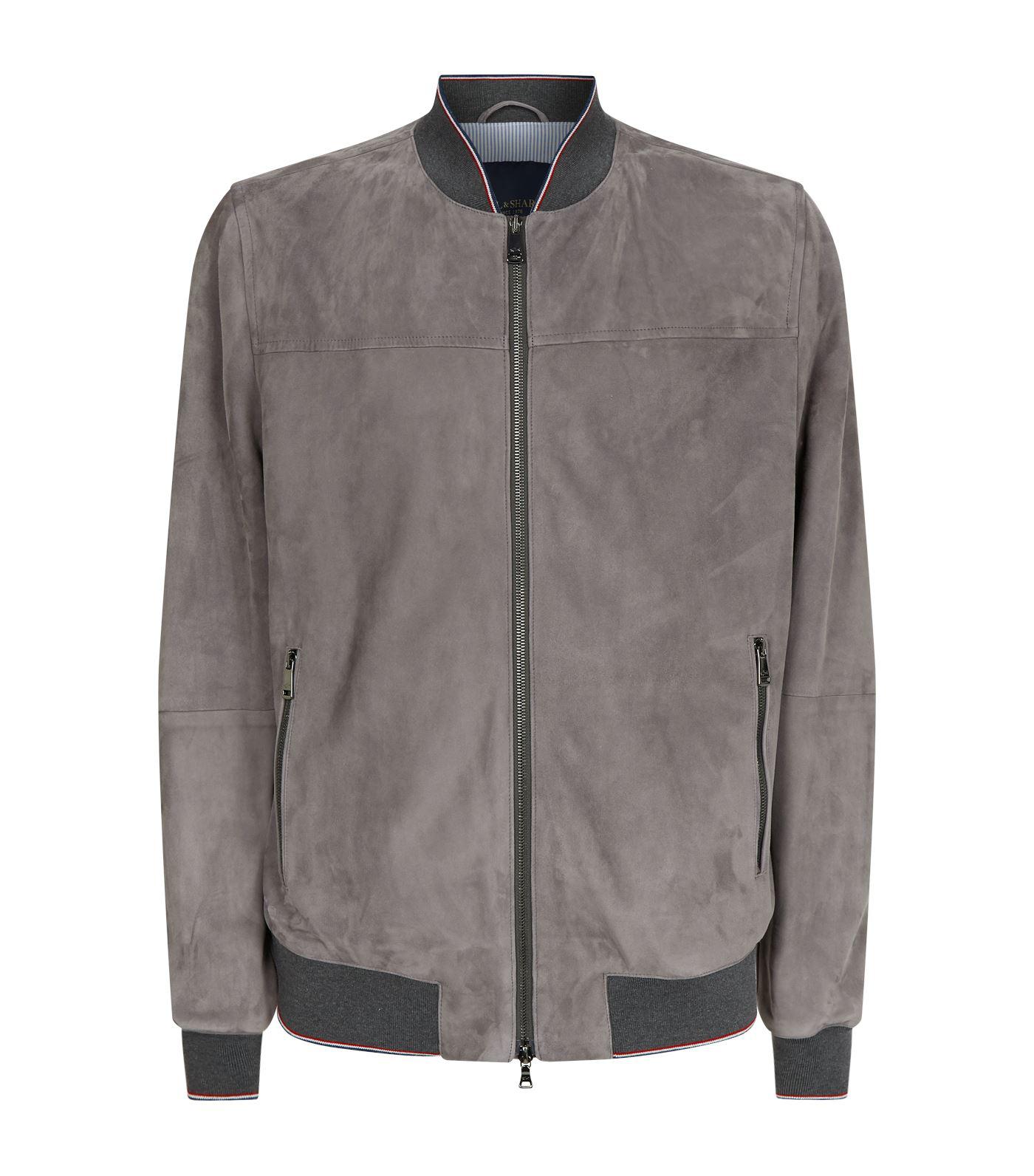 paul shark leather jacket