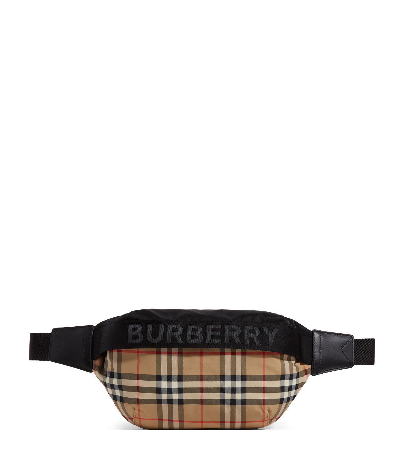Burberry Medium Vintage Check Belt Bag in Beige (Natural) Lyst
