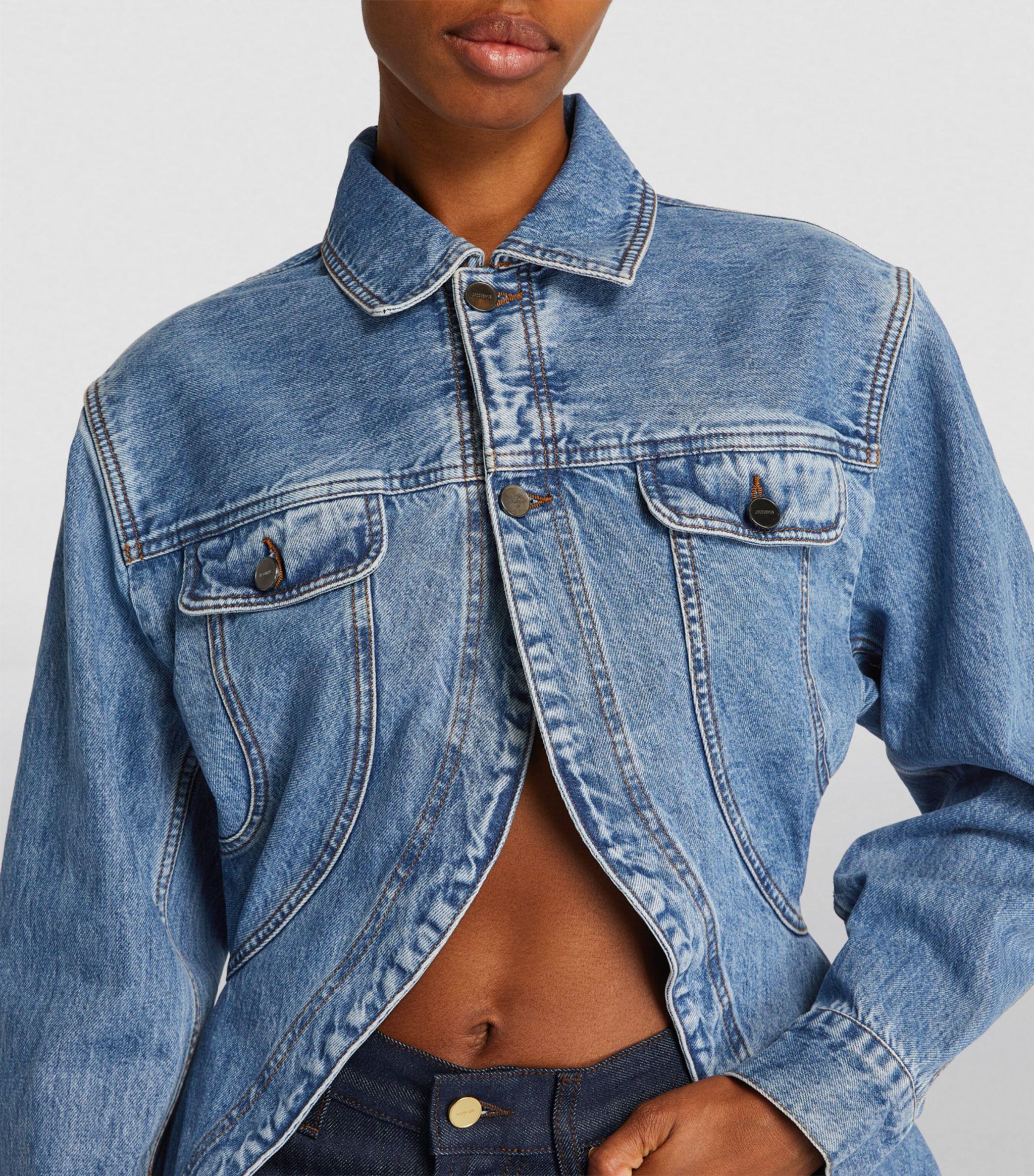jacquemus 24ss デニムジャケット XL以上 JACQUEMUS(ジャックムス) デニムジャケット(メンズ
