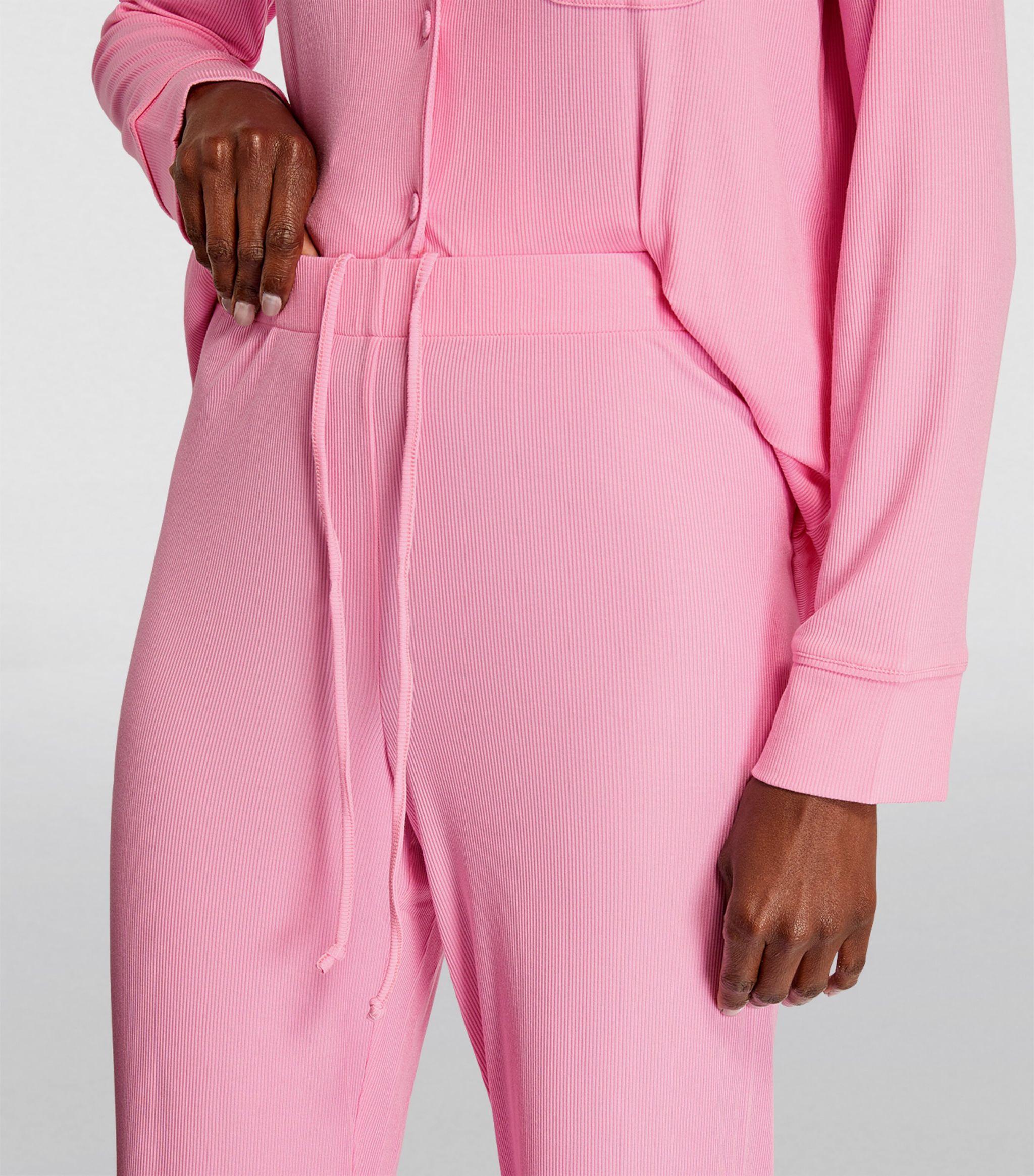 Pink Kim Kardashian Pajama Set Kim Kardashian Pink Tracksuit On Sale