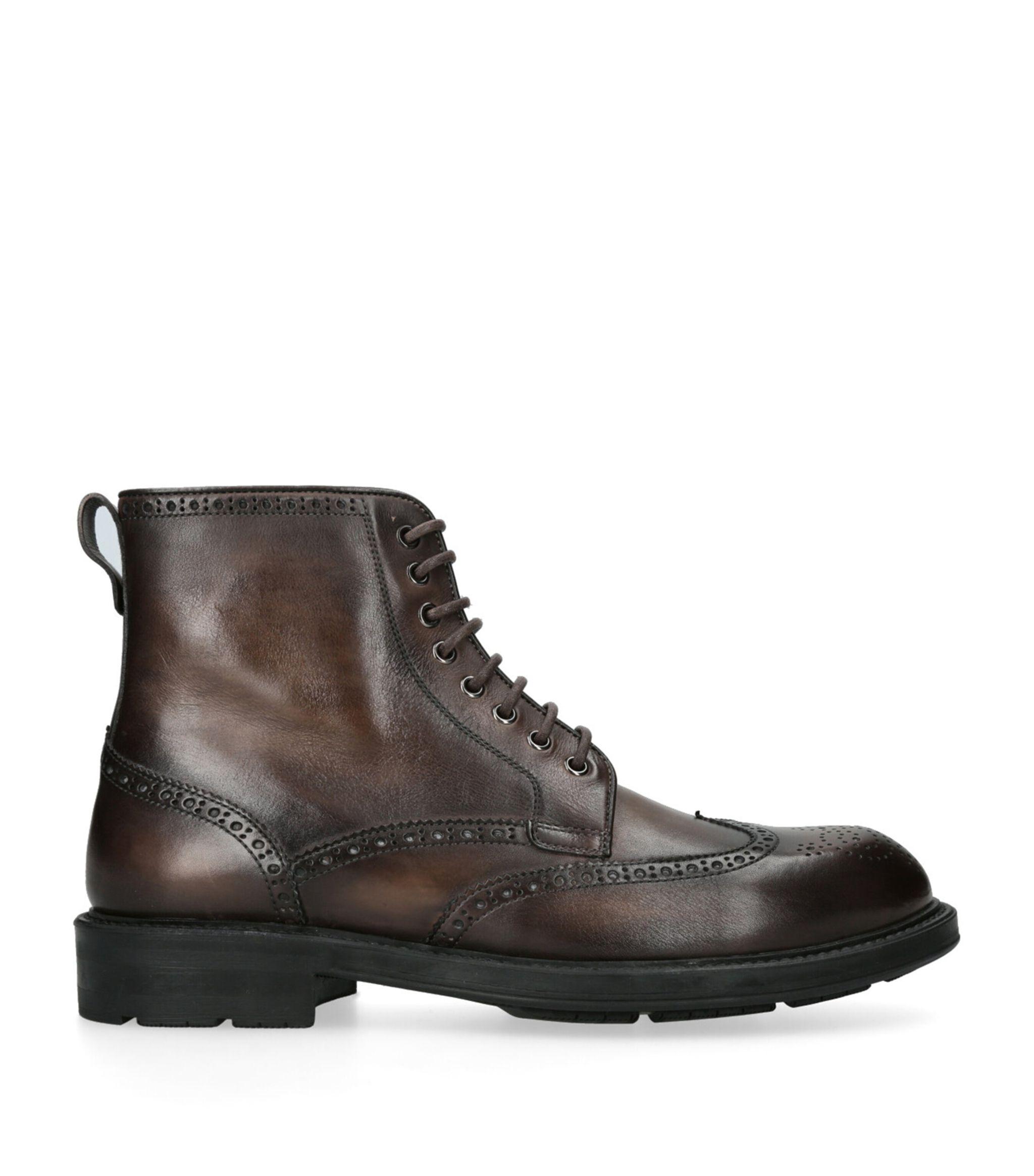 Magnanni Leather Bota Wc Lace-up Boots in Brown for Men | Lyst