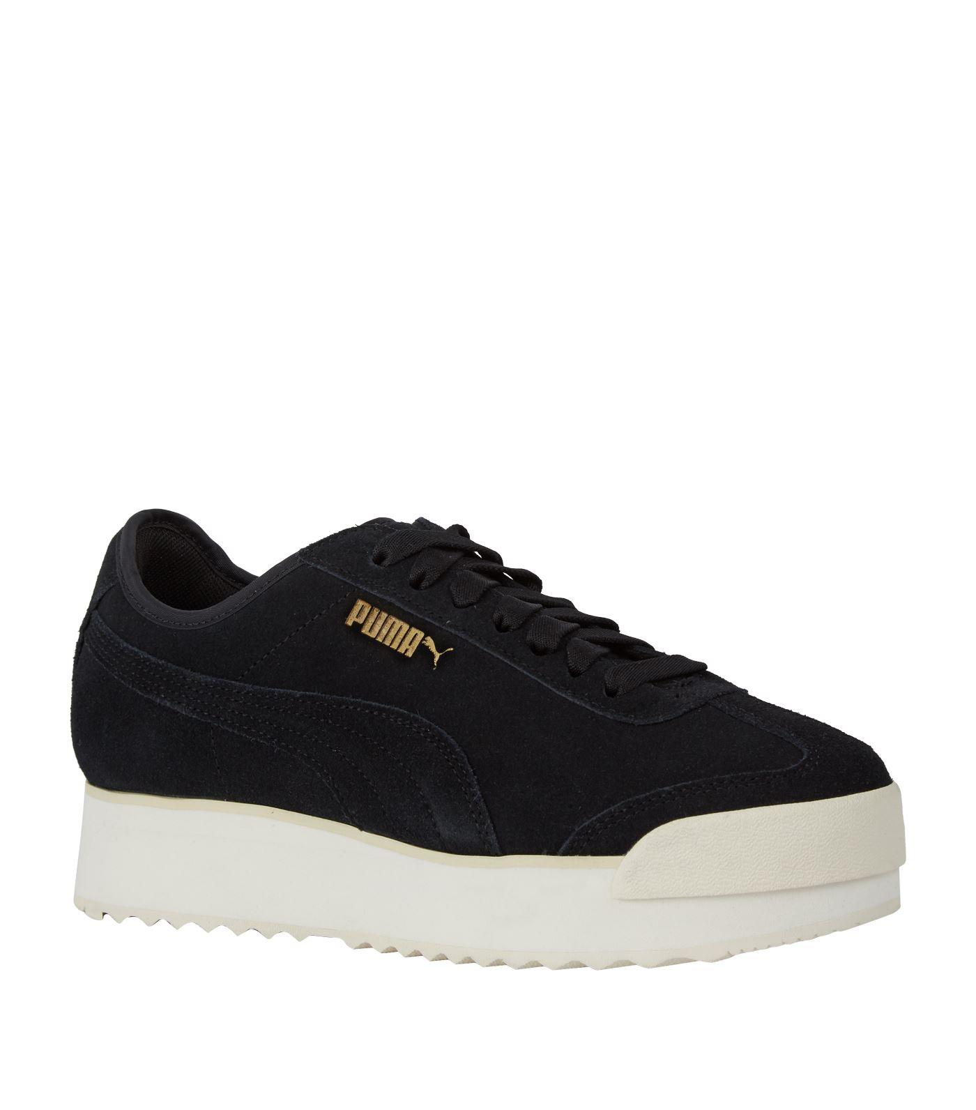 puma roma platform suede wn's