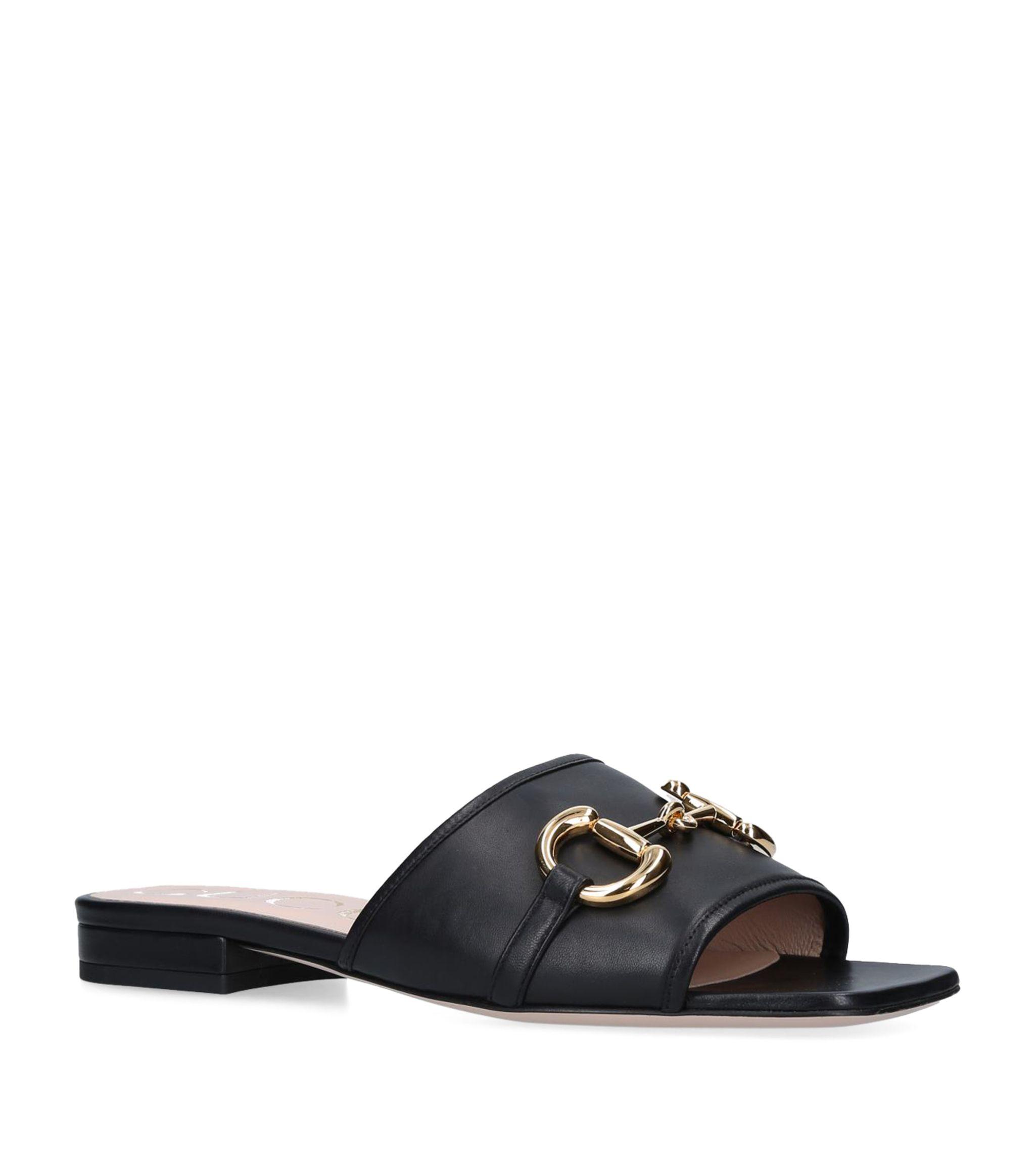 gucci slides horsebit