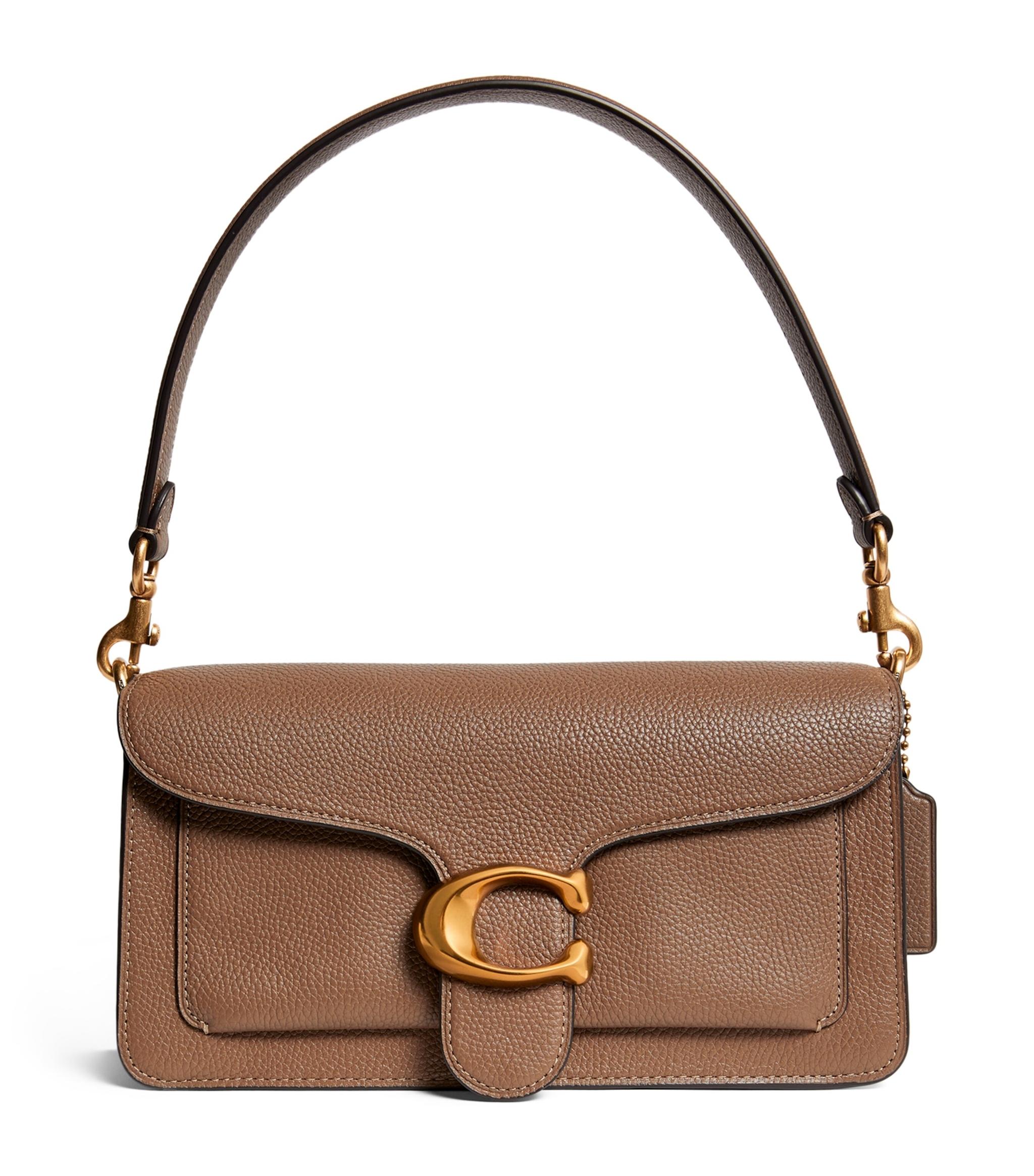 COACH Leather Tabby Shoulder Bag in Brown Lyst