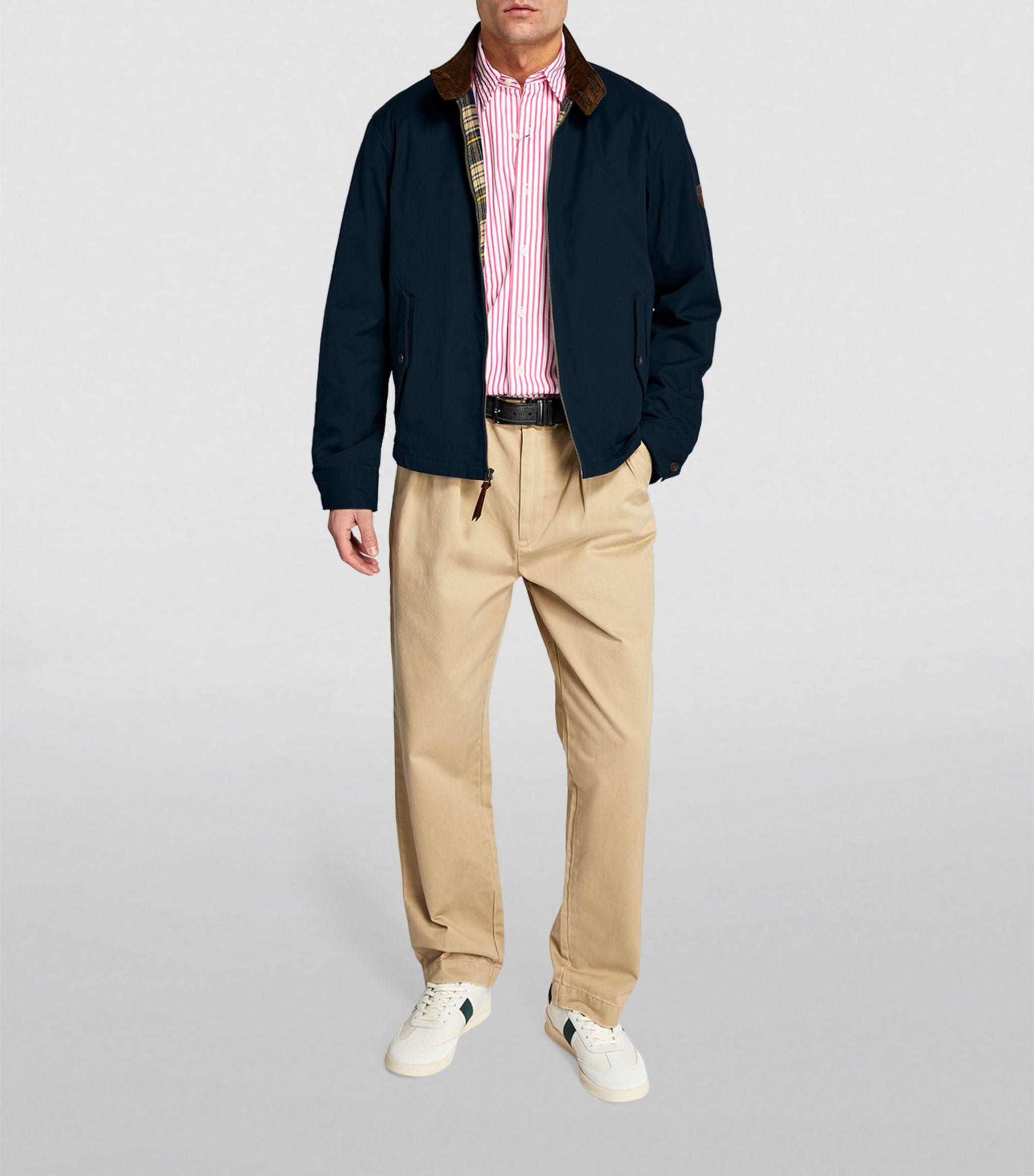 Polo Ralph Lauren Cotton Zip-up Field Jacket in Blue for Men
