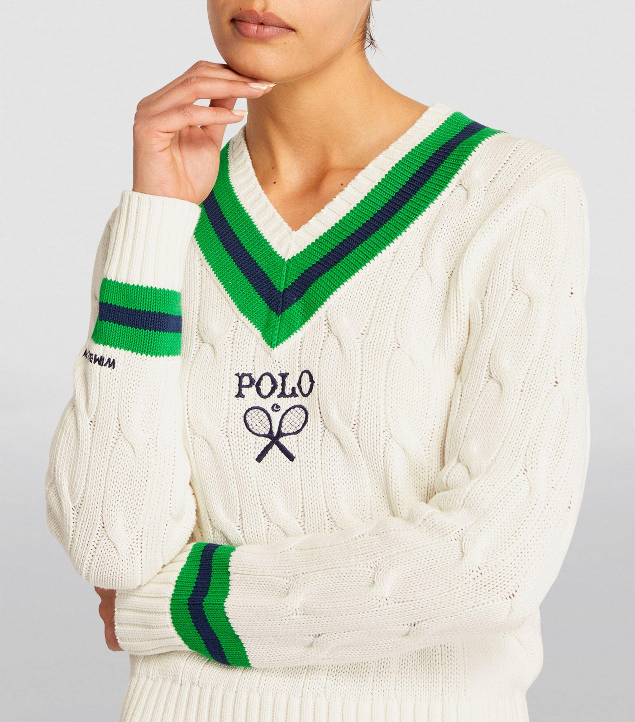 Ralph lauren wimbledon sweater 2025