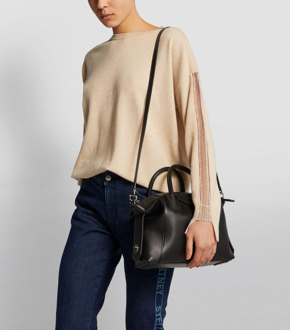 Givenchy Small Leather Antigona Soft Bag in Black | Lyst