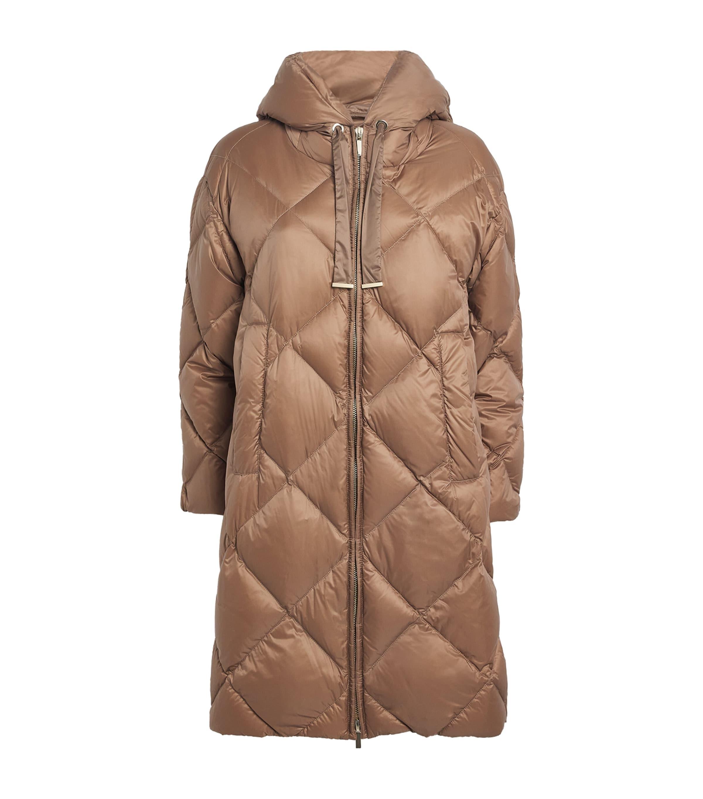 【24AW NEW】Max Mara / Greenpa フード付きロングジャケット Padded coats Green Woman | Max Mara