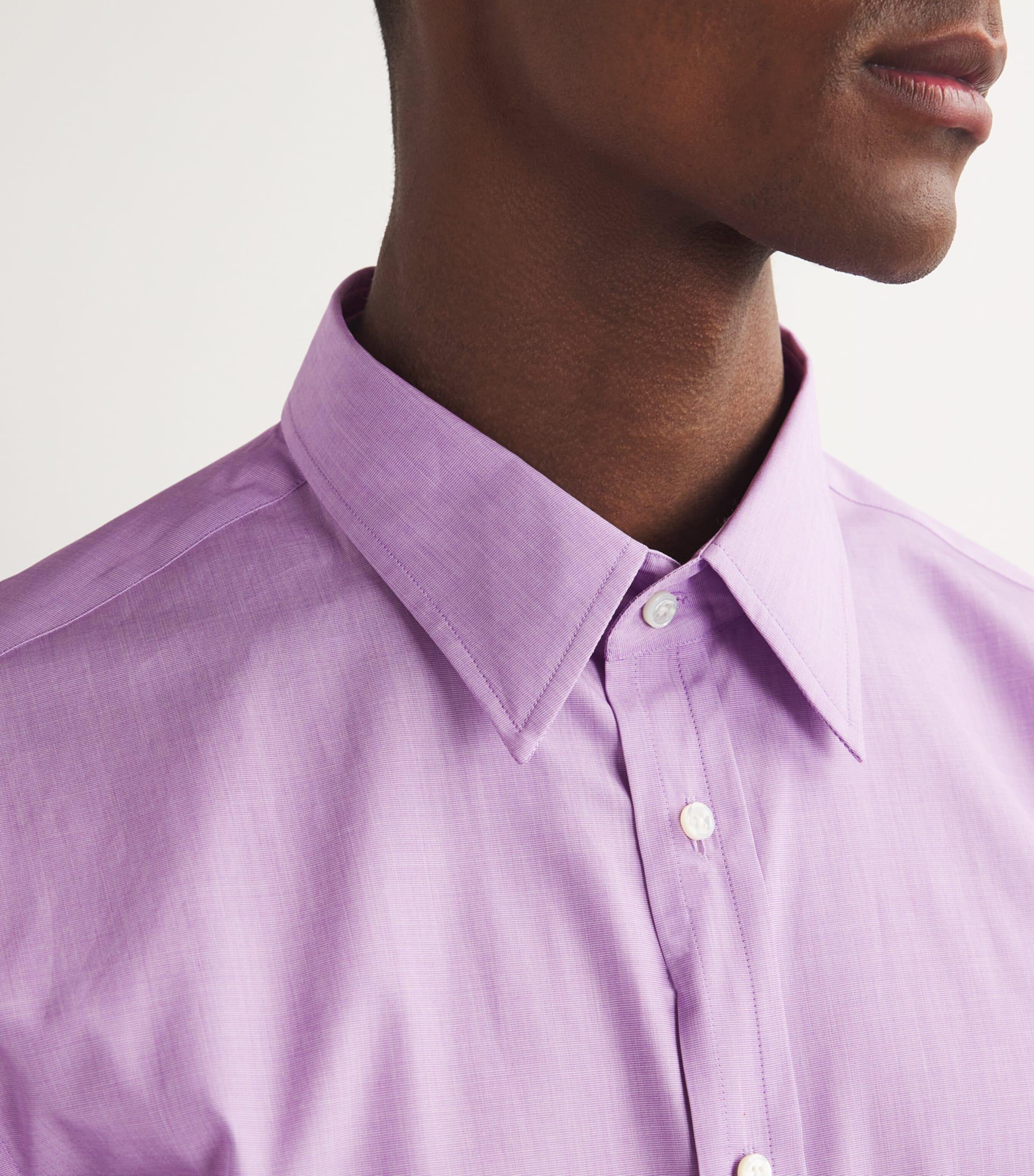 Ralph Lauren Ralph Lauren Label End On End Long Sleeve Shirt in Purple for Men Lyst UK