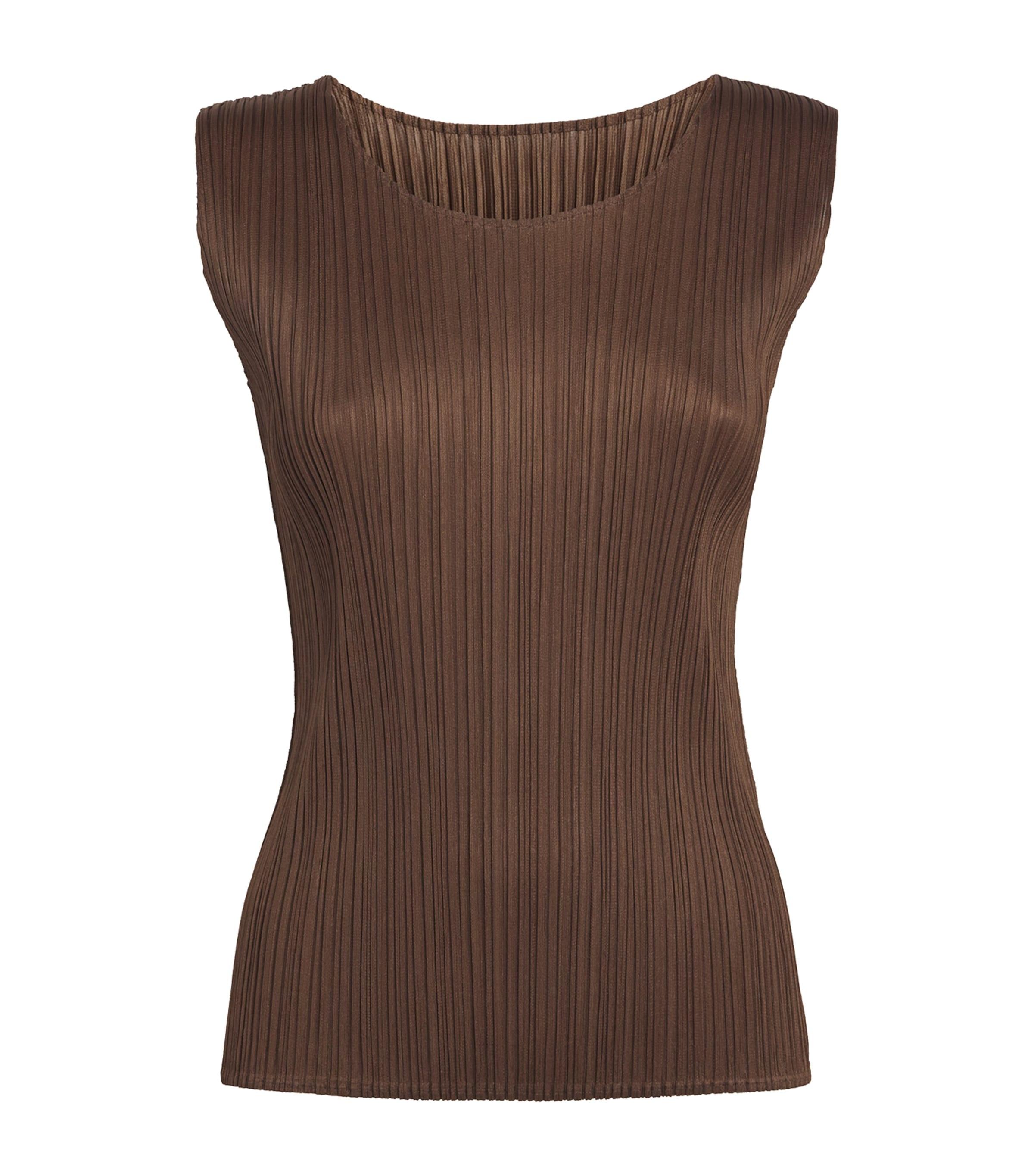 Pleats Please Issey Miyake Sleeveless and tank tops for Women