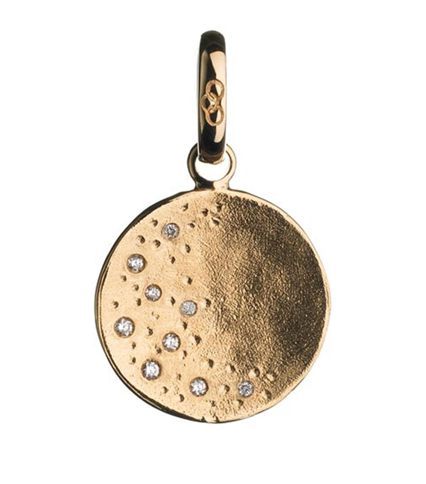 Links Of London Watch Over Me Moon 18ct Gold Charm In Metallic Lyst