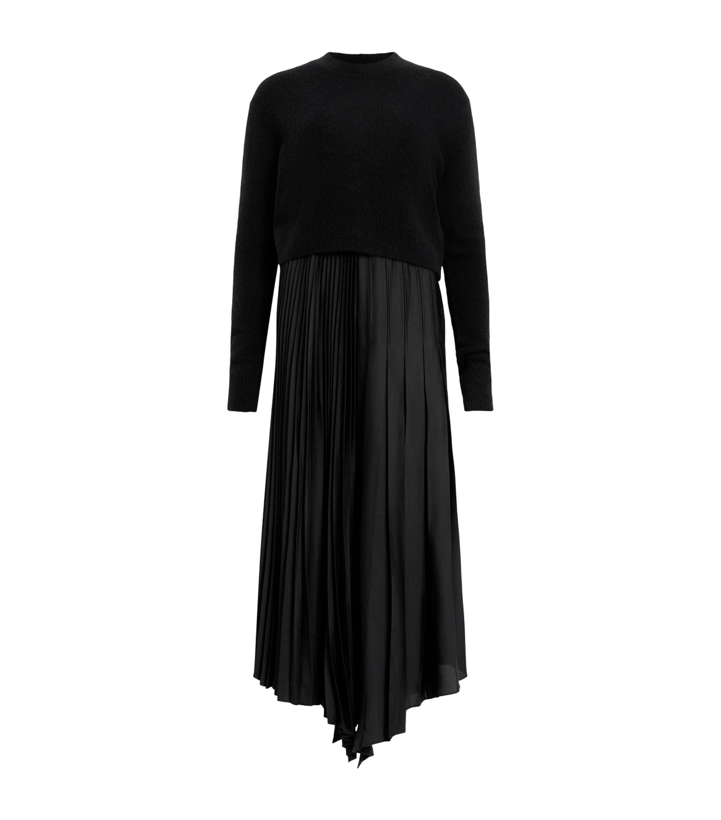 jax 2 in 1 pleated maxi dress All Saints | Dresses | Allsaints Jax 2 In Pleated Dress