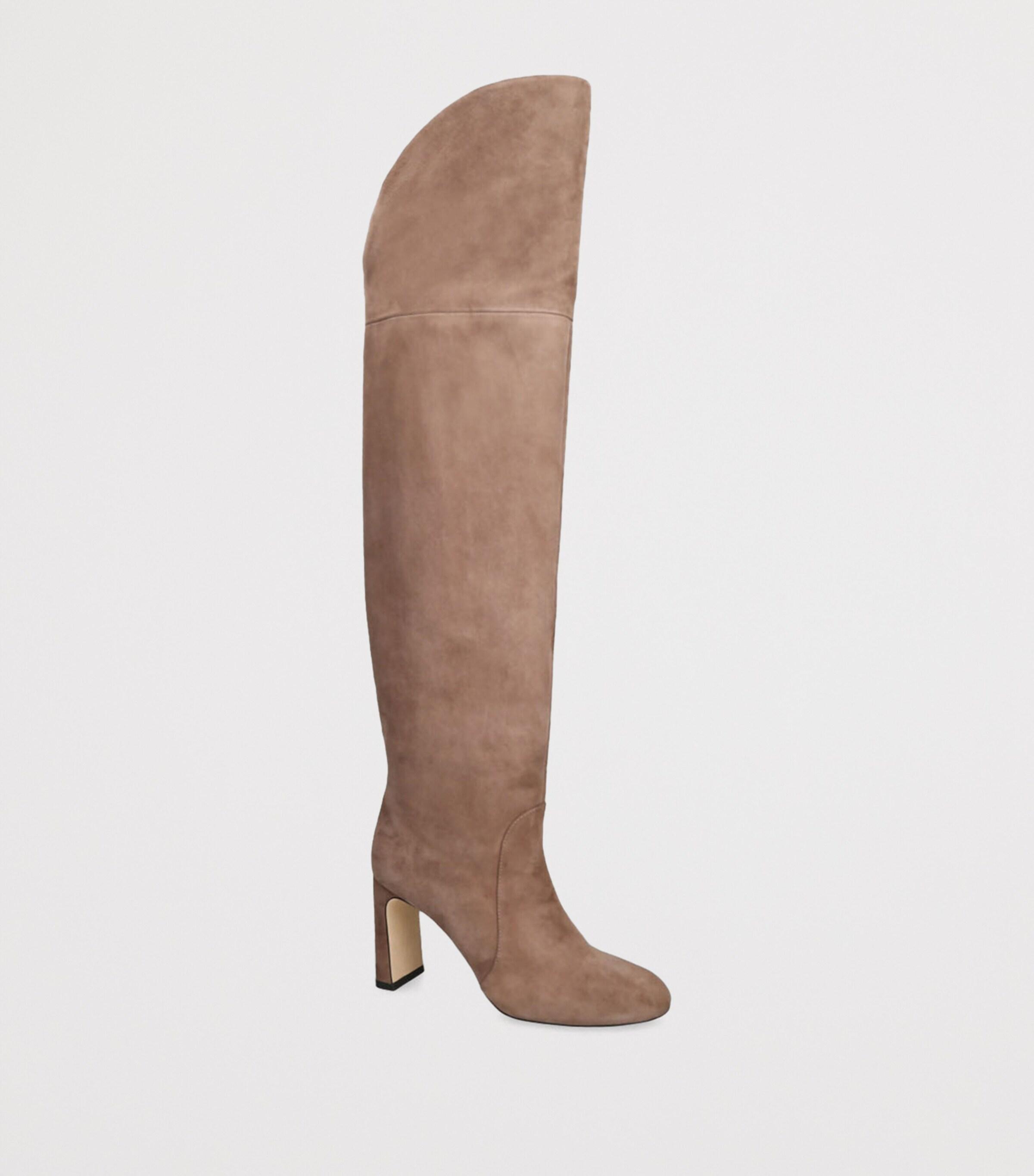 Stuart Weitzman Overknees Beige Stuart Weitzman Over-the-knee