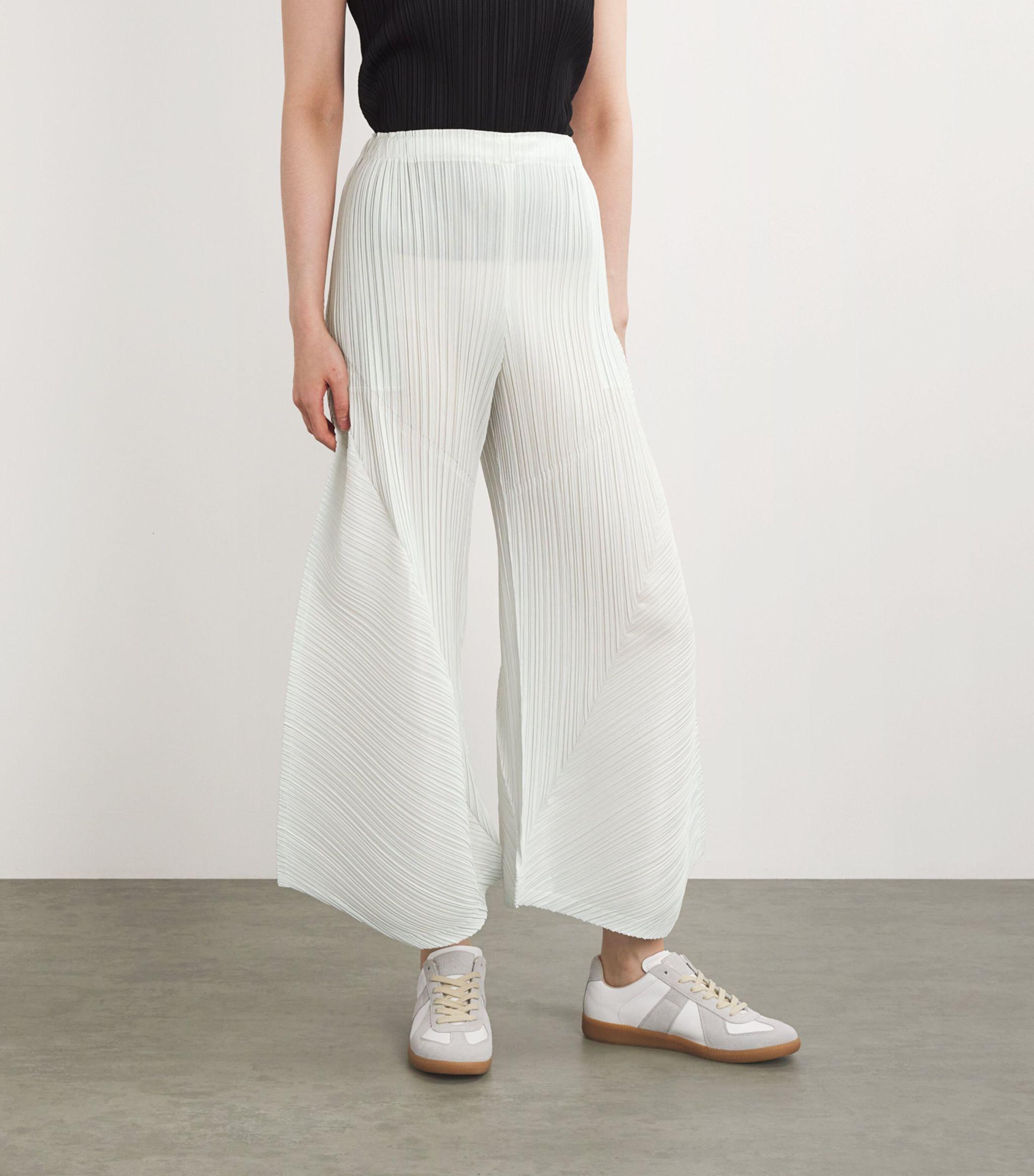 Pleats Please Issey Miyake Thicker Bottoms 2 Flared Trousers