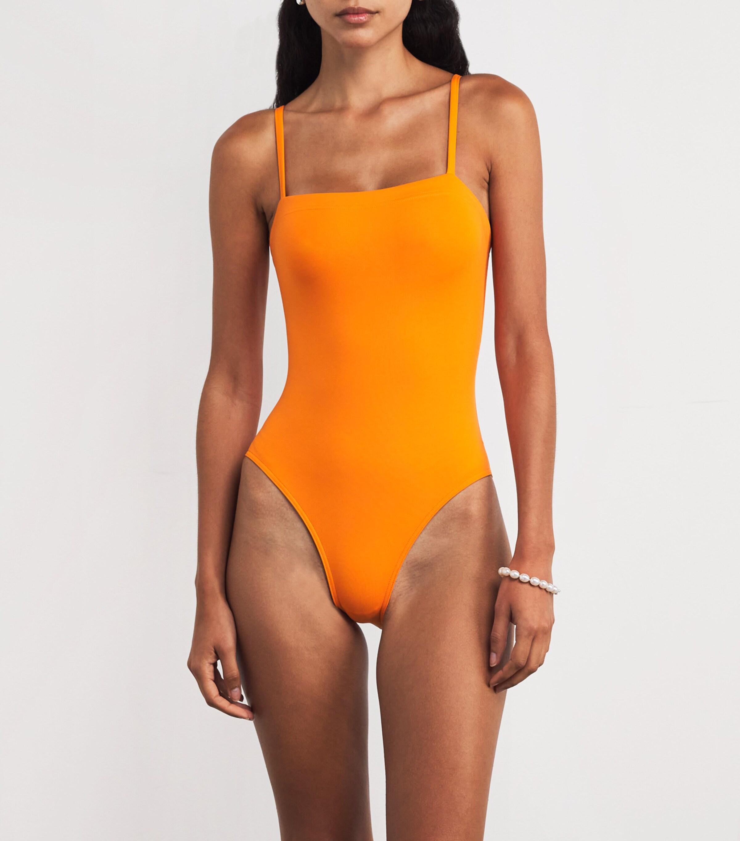 ビキニ ERES Women Swimsuit 032516 CUIVRELUREX Orange ERES Marina Swimsuit | Orange | FARFETCH CA