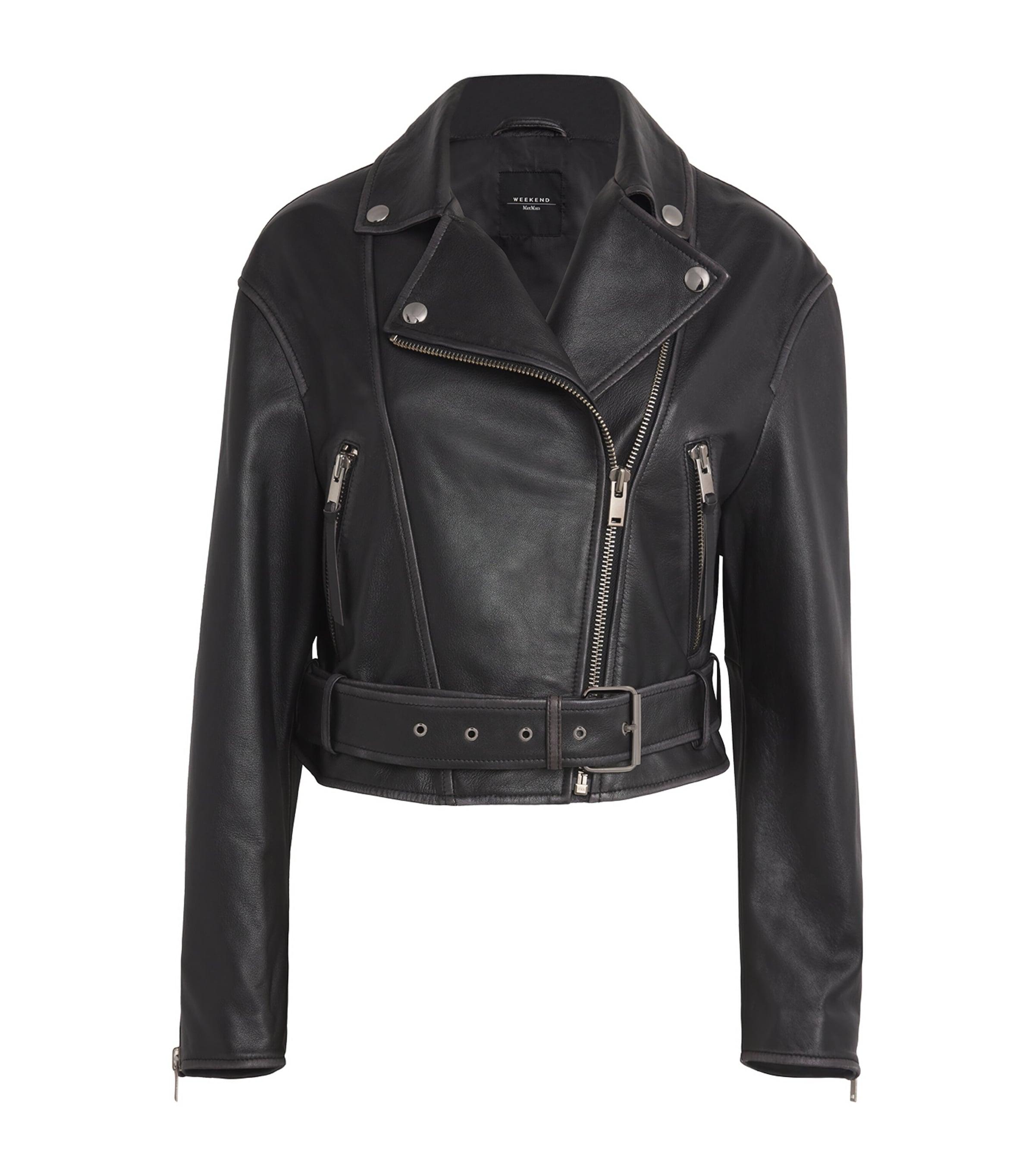 Weekend by Maxmara Leather jackets for Women | Online Sale Weekend by Maxmara Leather jackets for Women | Online Sale
