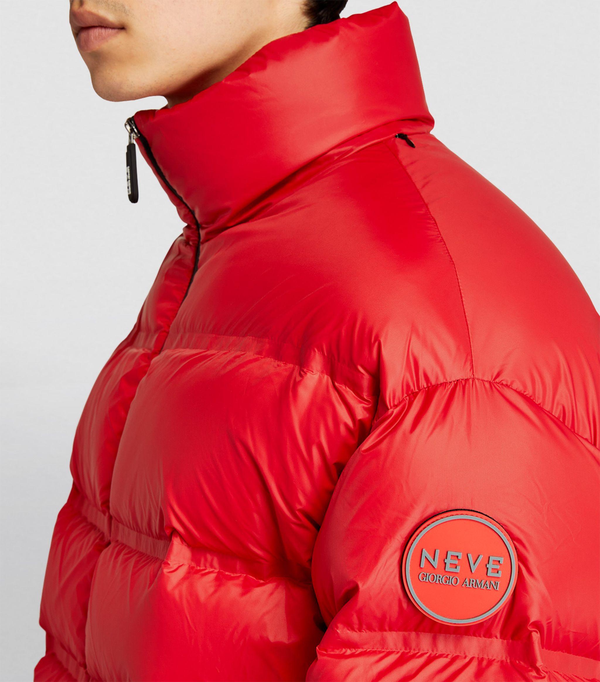 Giorgio Armani Neve technical twill ski suit