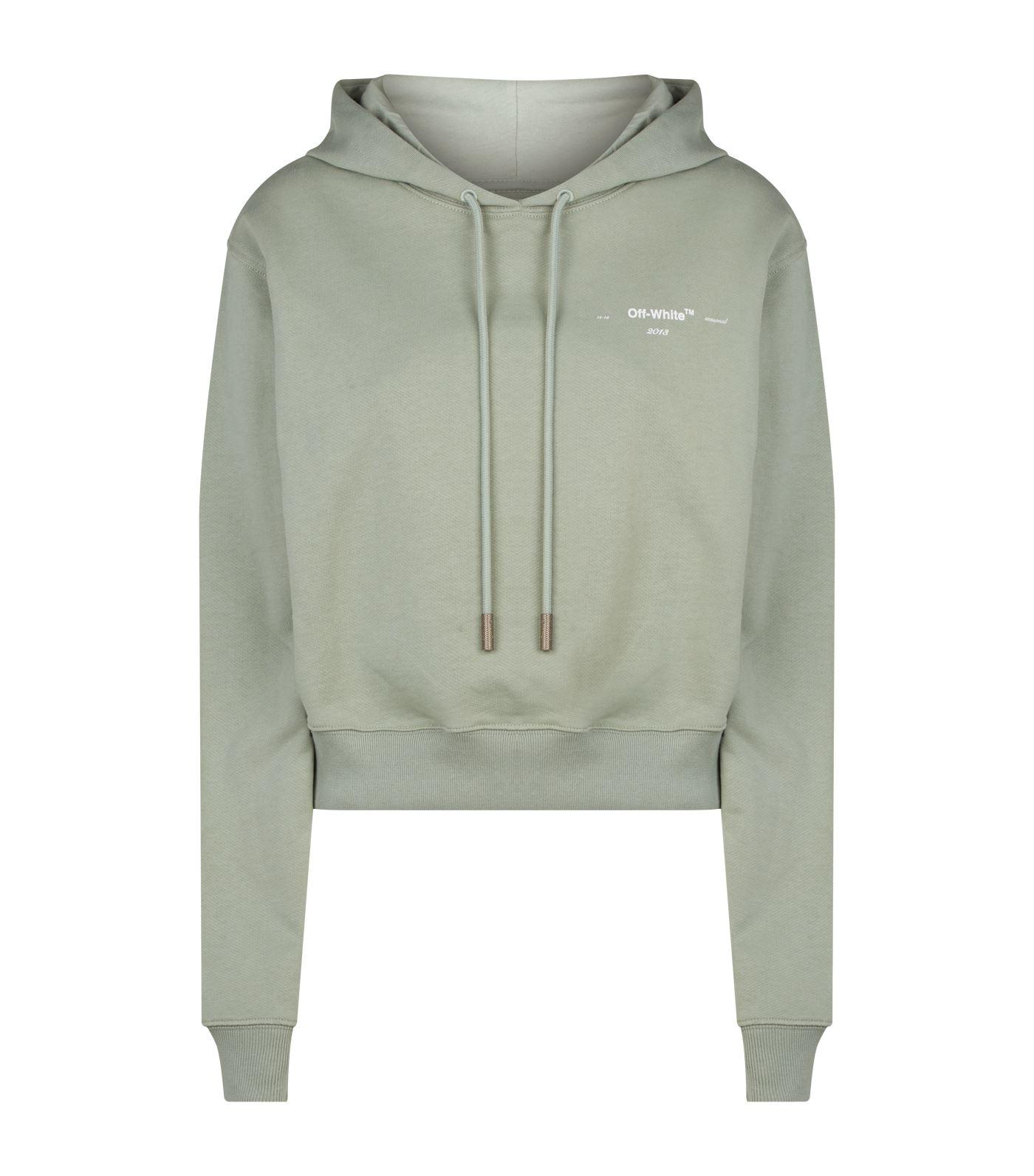 off white leaf hoodie