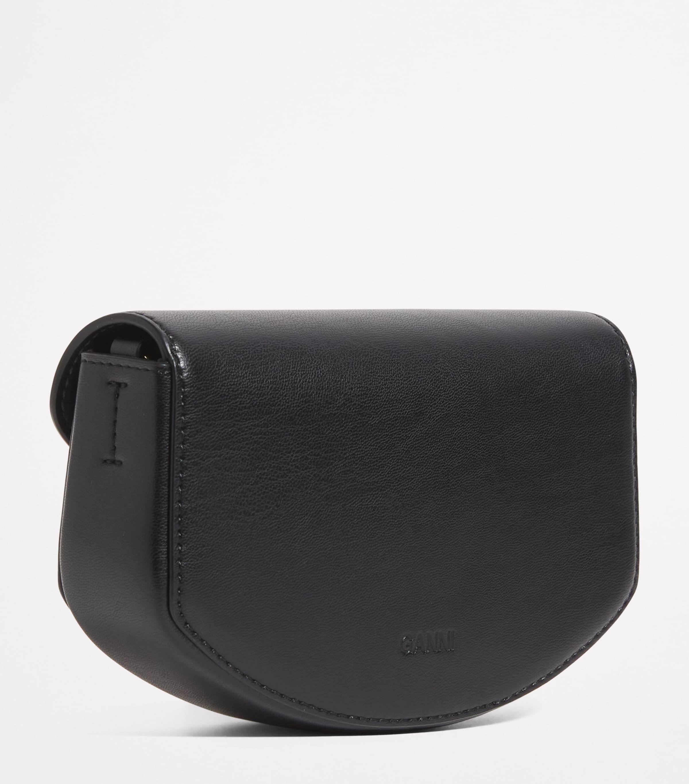 Ganni Apo-G Chain Wallet in Black | Lyst