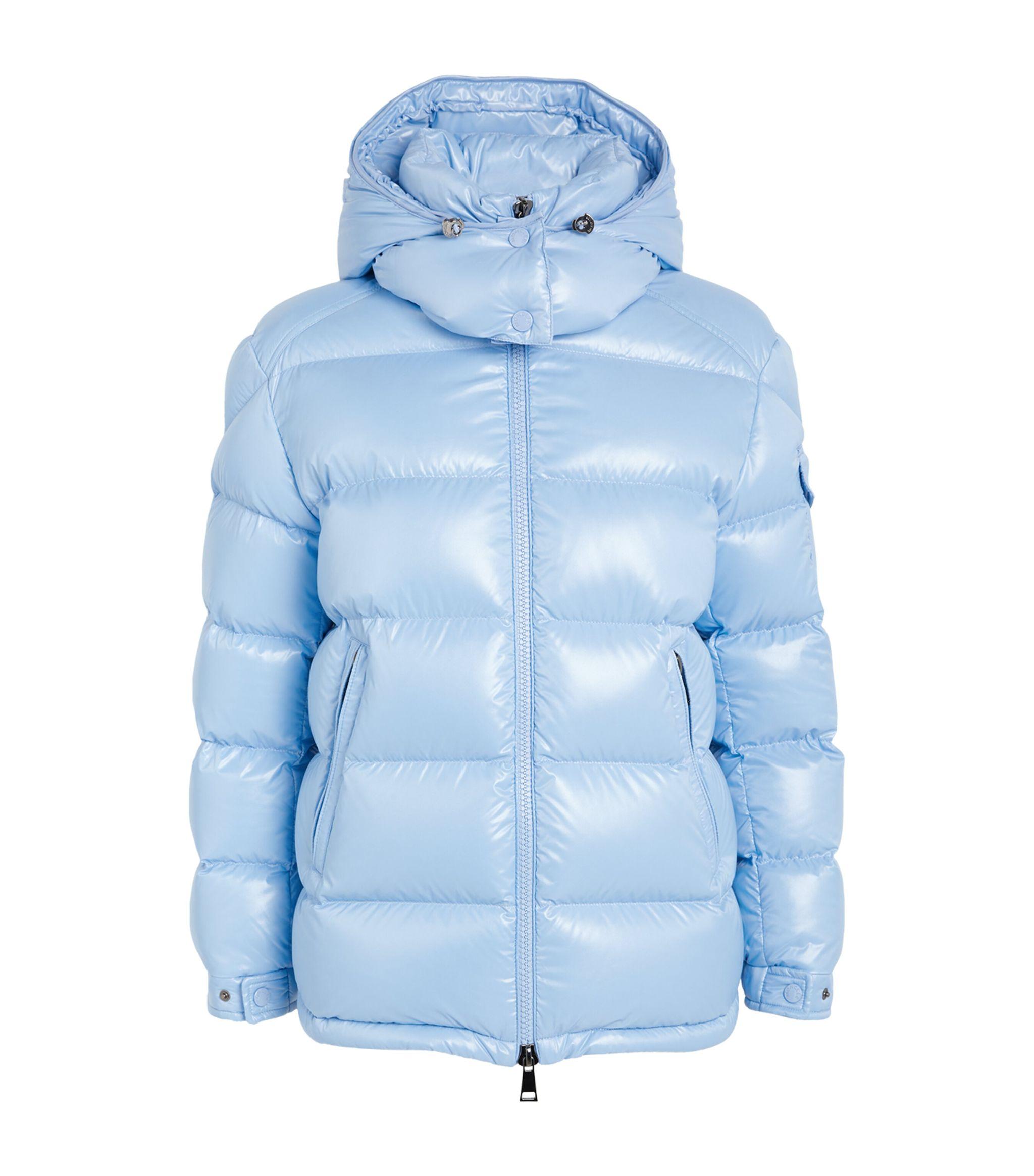 Moncler maya jacket light cheap blue
