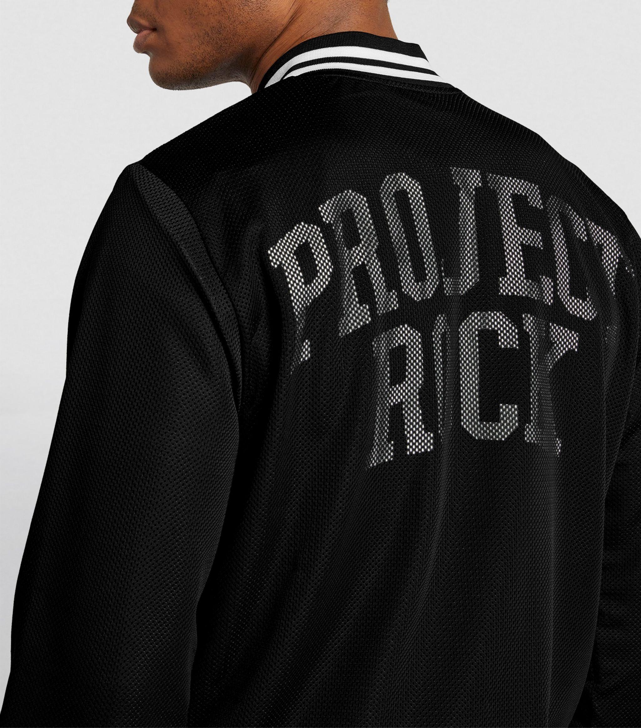 Under Armour Project Rock Bomber Jacket in Black for Men | Lyst Canada