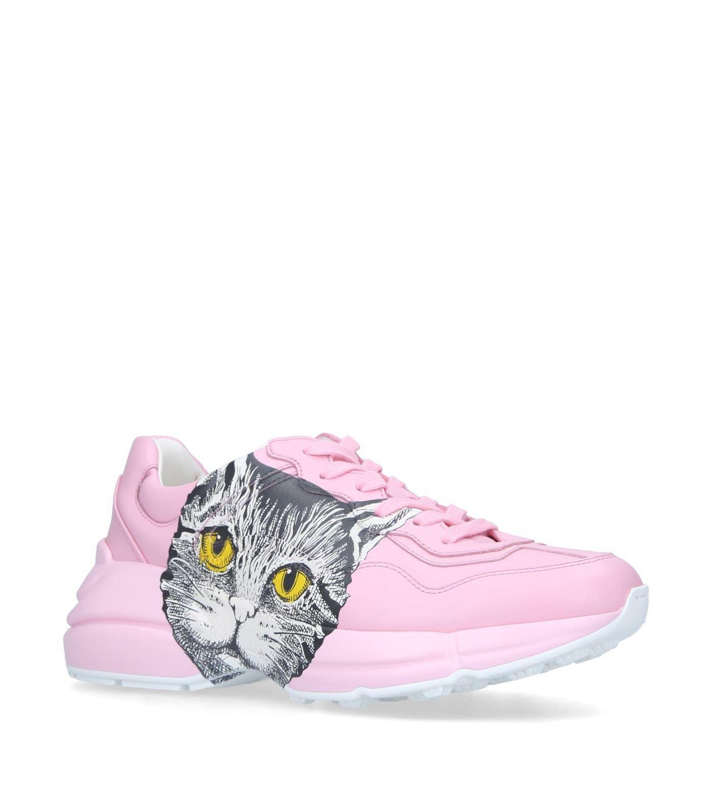 women's sneakers with cats on them