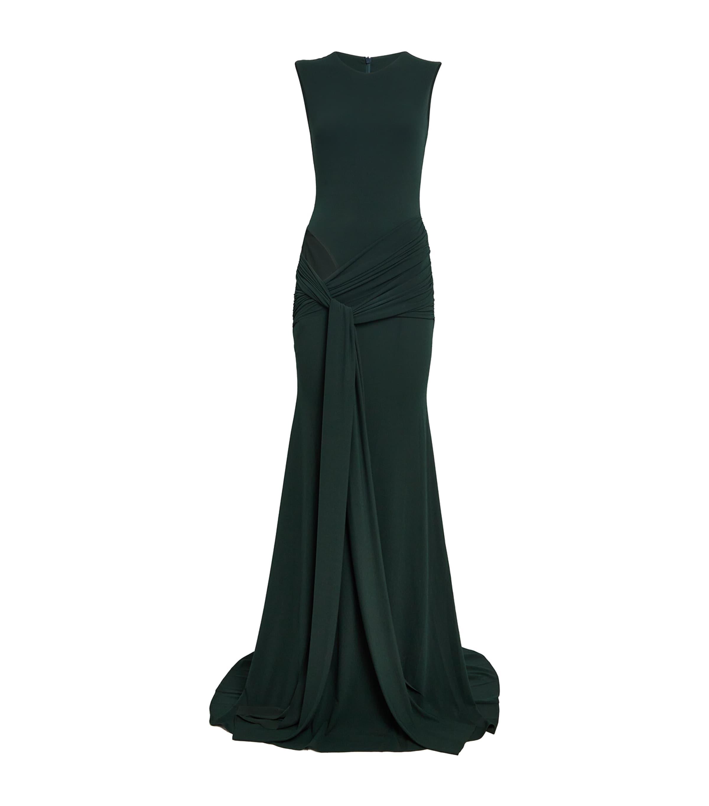 slim fit dress slacks Alex Perry Gown Hire (Lime)