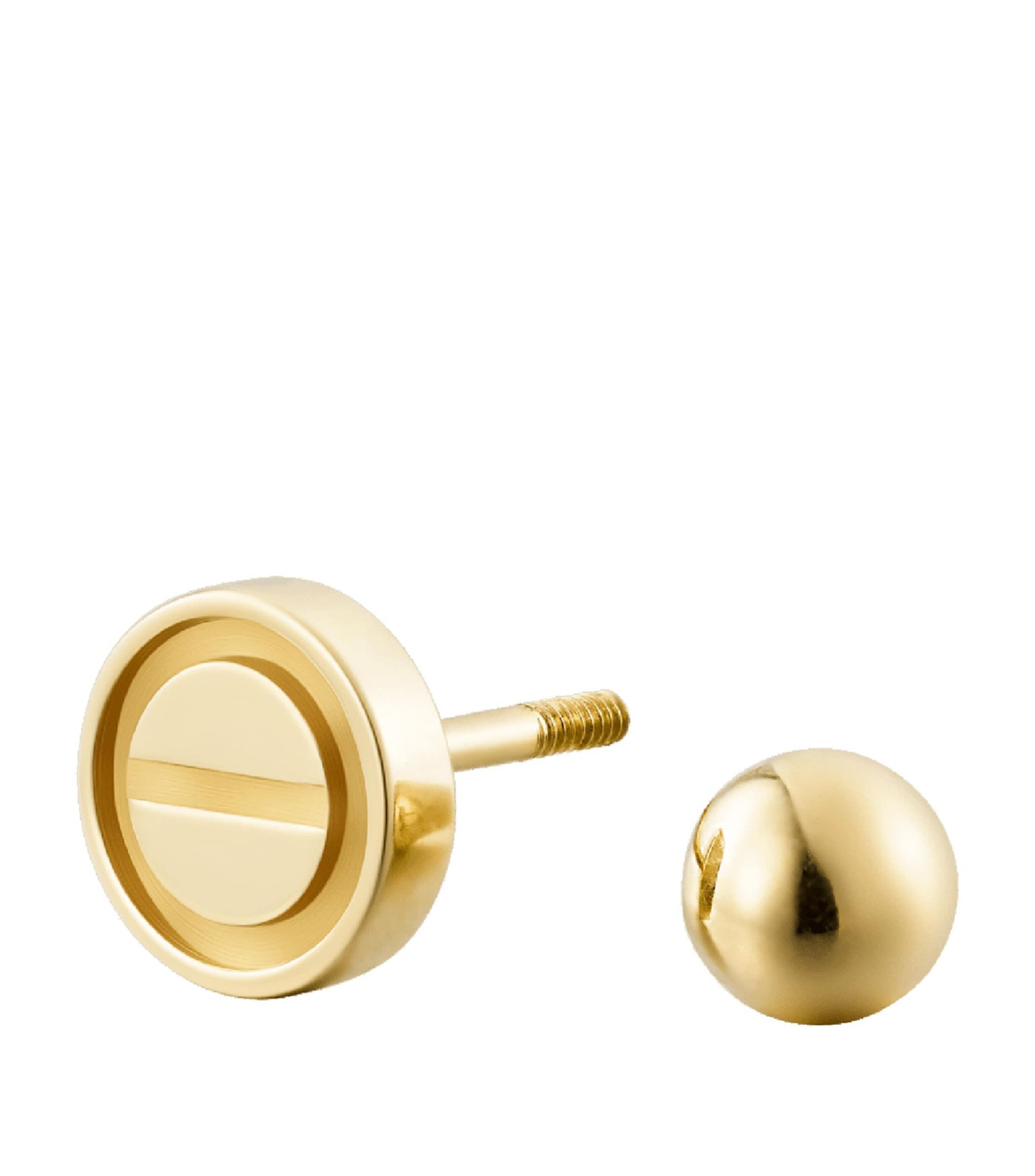 Love single stud earring イエローゴールド　ピアス Cartier Love Single Stud Earring in Metallic | Lyst Canada