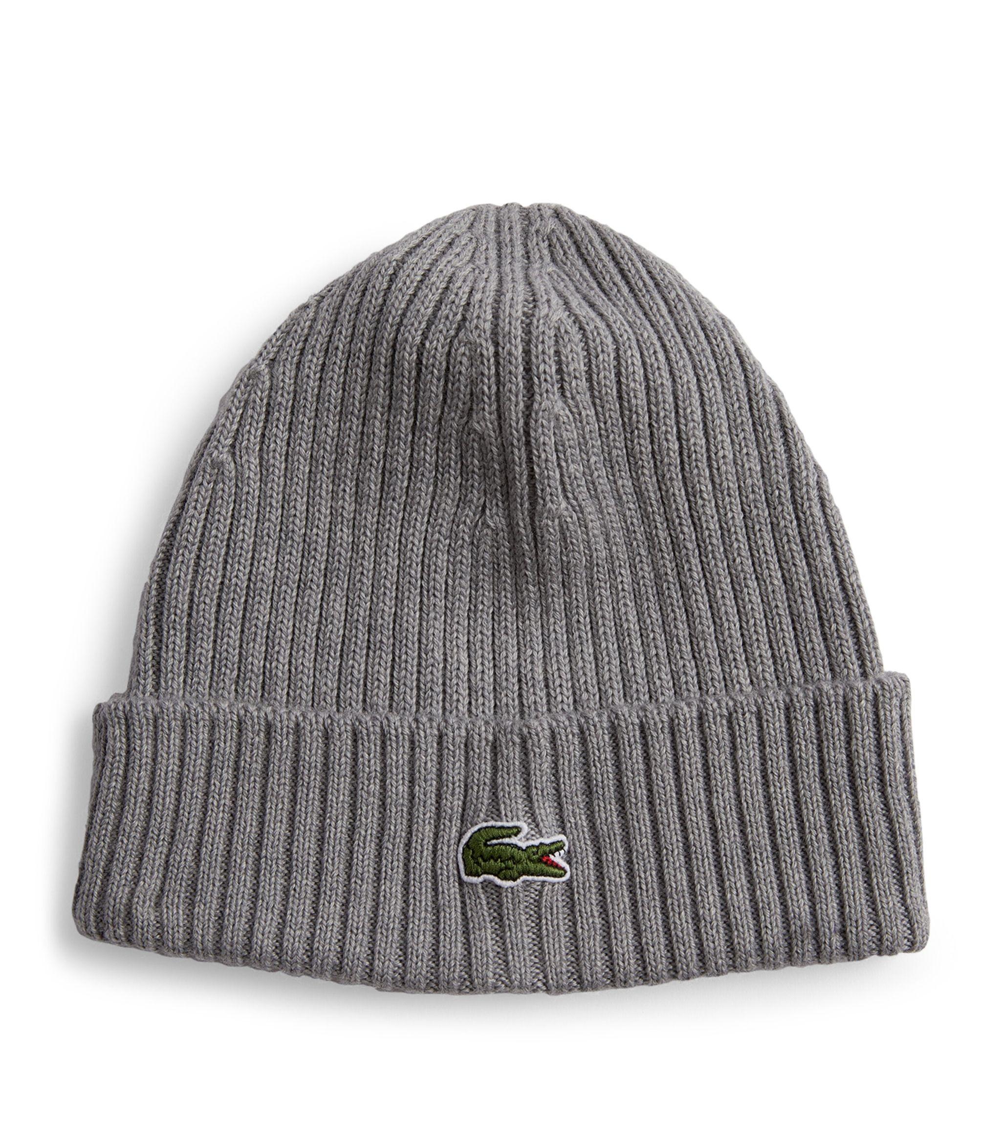 Lacoste 2025 beanie grey