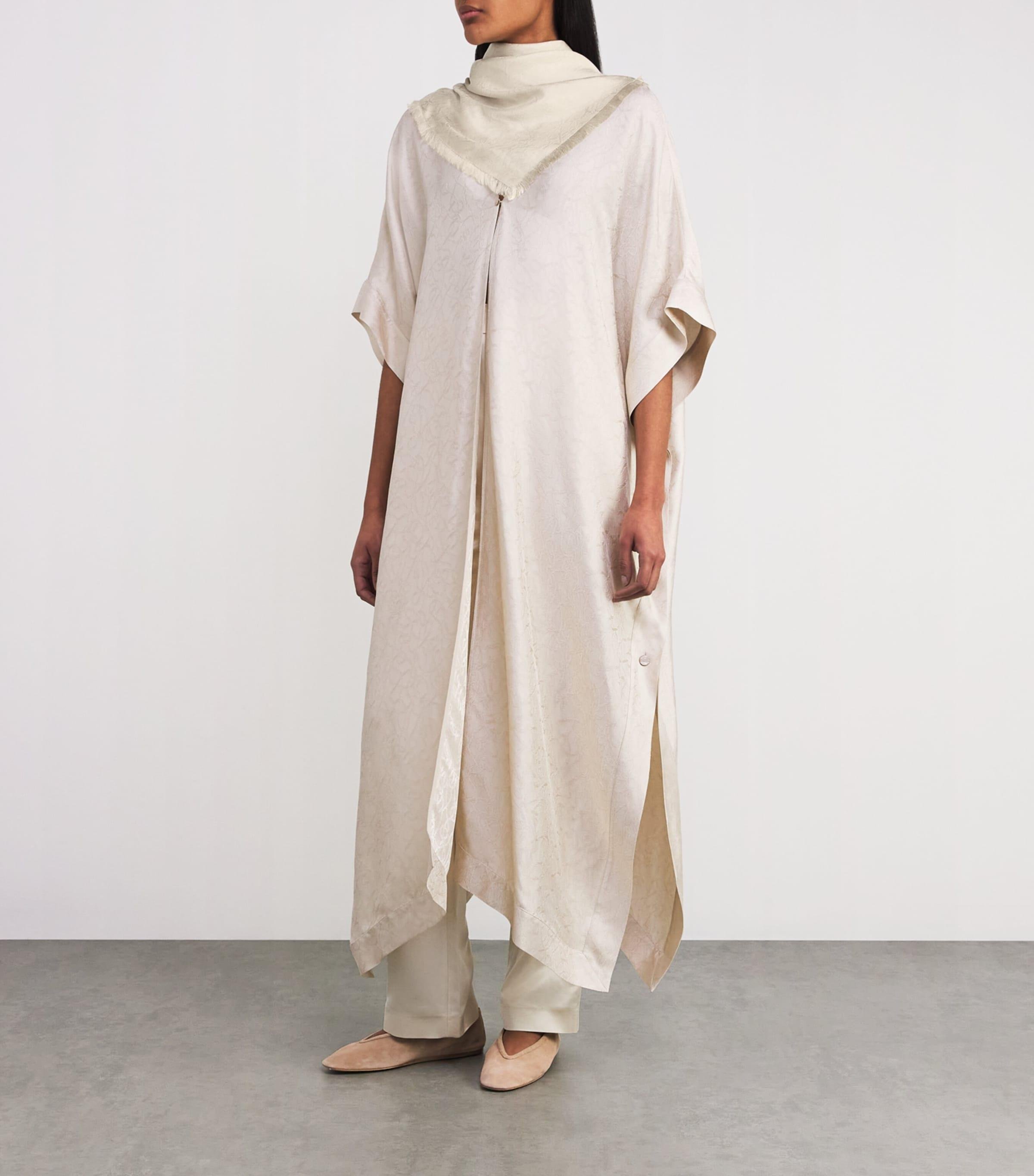 スカーフ AGNONA Scarves Agnona Scarves in Natural | Lyst