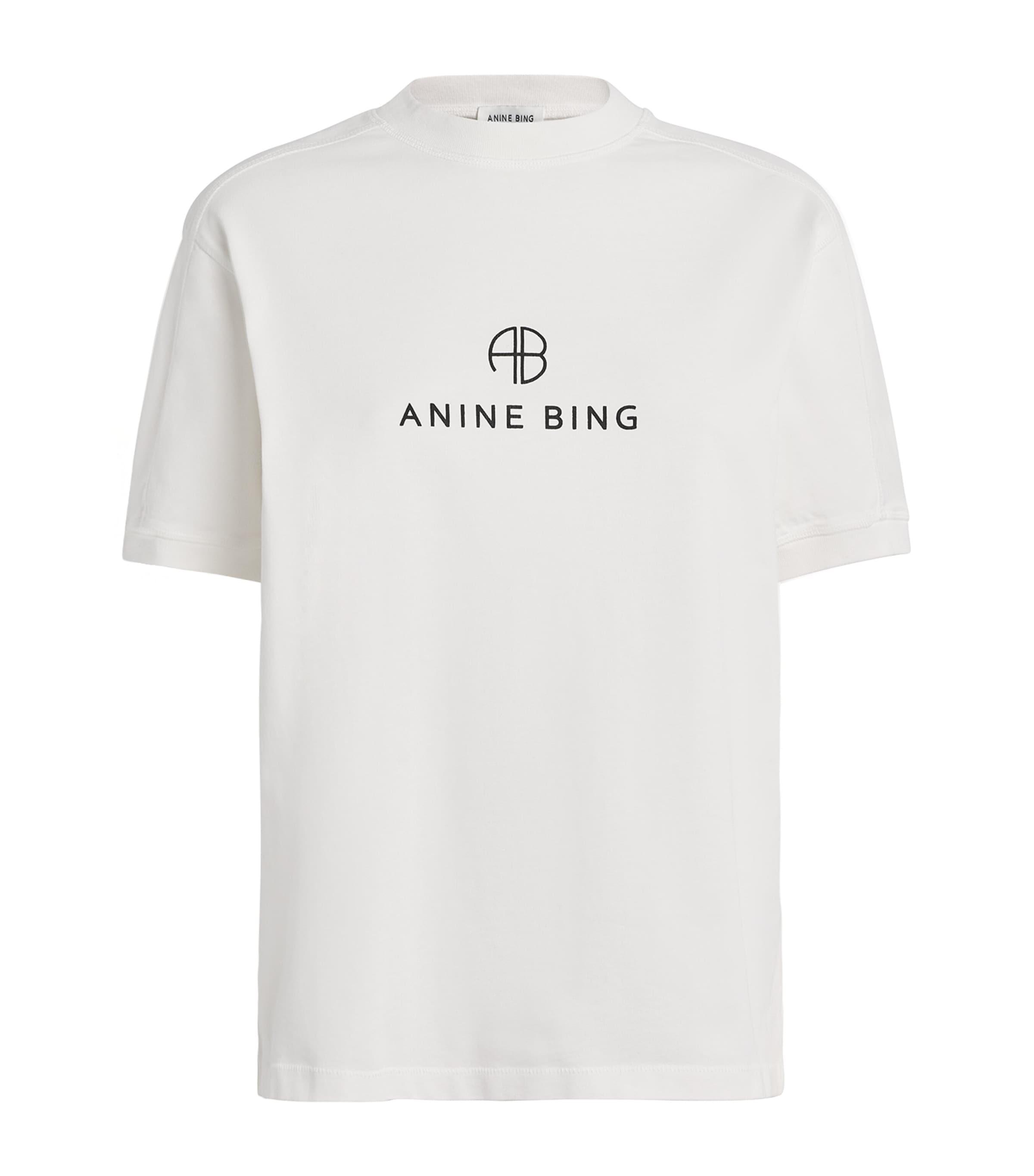★期間限定セール★【新品】ANINE BING　ハートプリント　ロゴ Tシャツ 新品】ANINE BING ハートプリント ロゴ Tシャツ