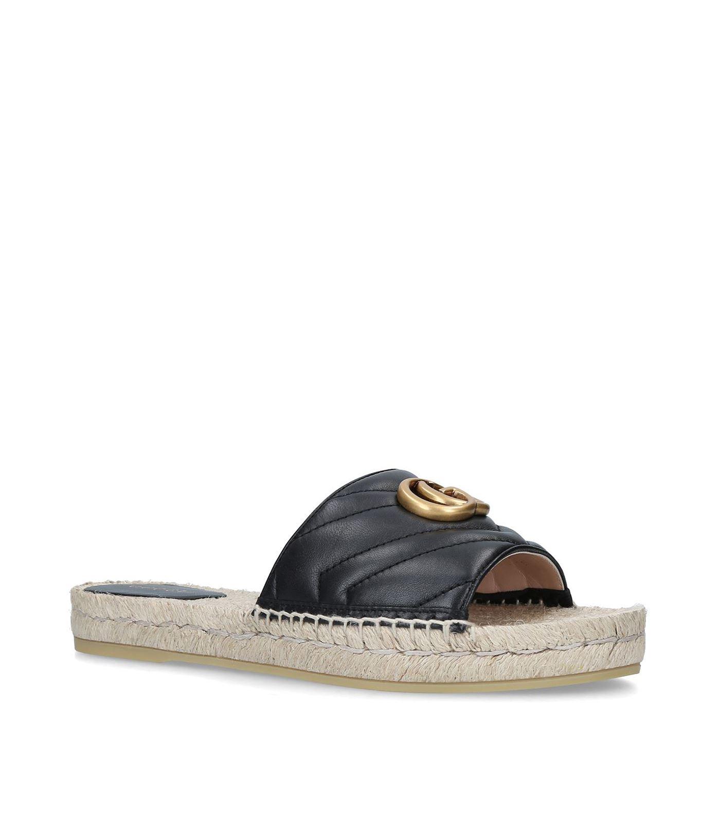gucci espadrilles black