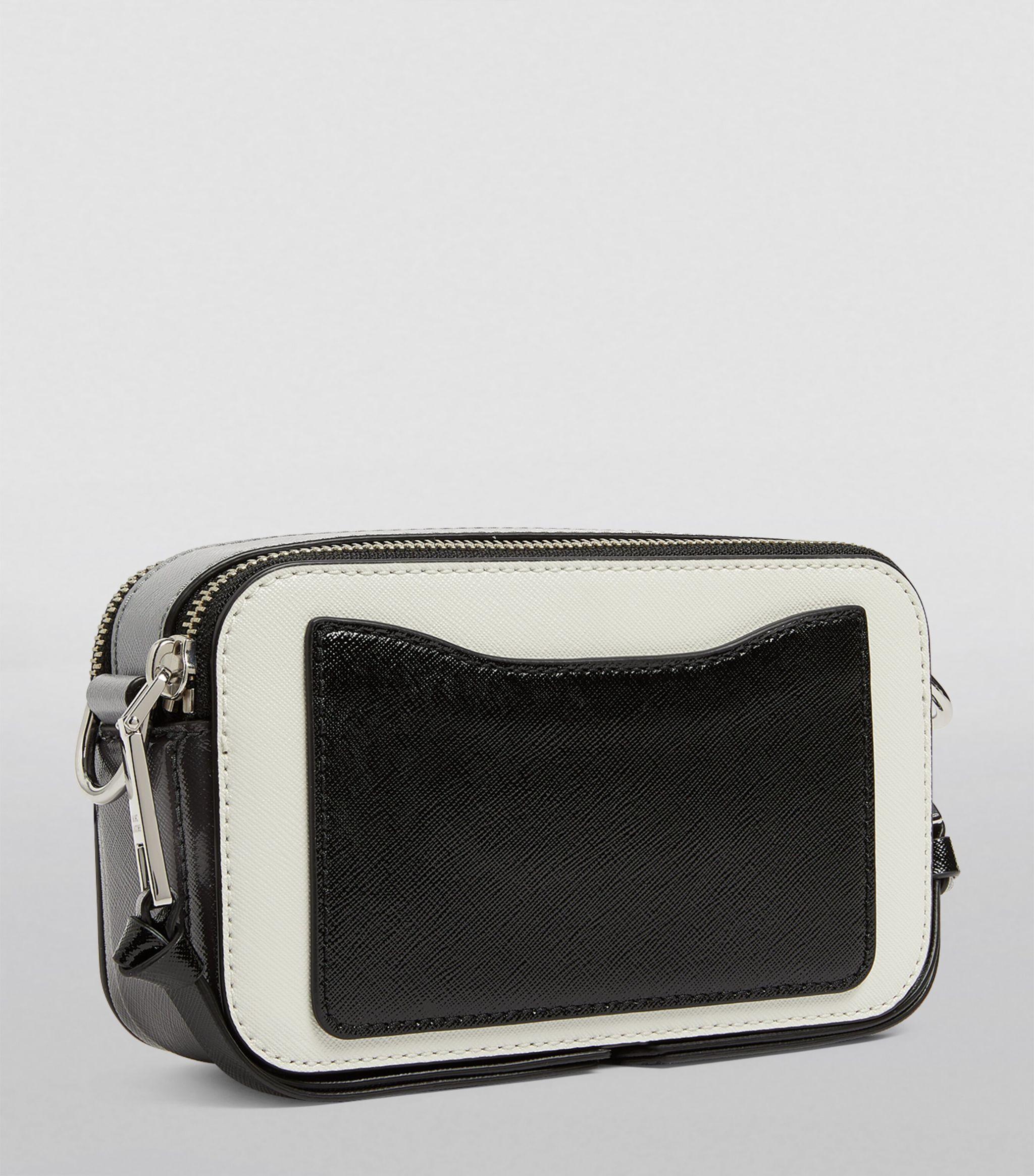 Snapshot leather crossbody bag Marc Jacobs White in Leather - 33354850