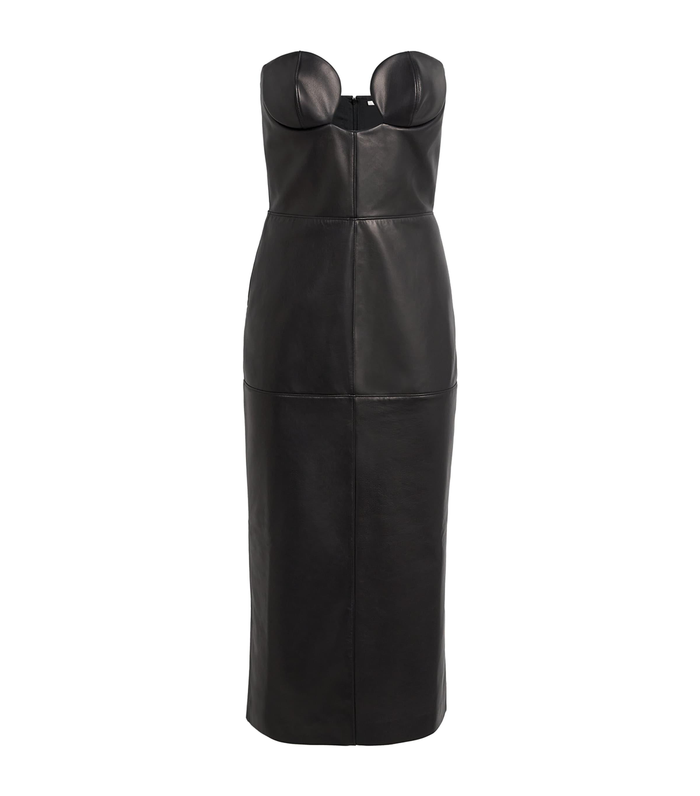ワンピース NENSI DOJAKA 'Heart Bra' long dress Black Nensi Dojaka Long dress with heart padded bra - Black