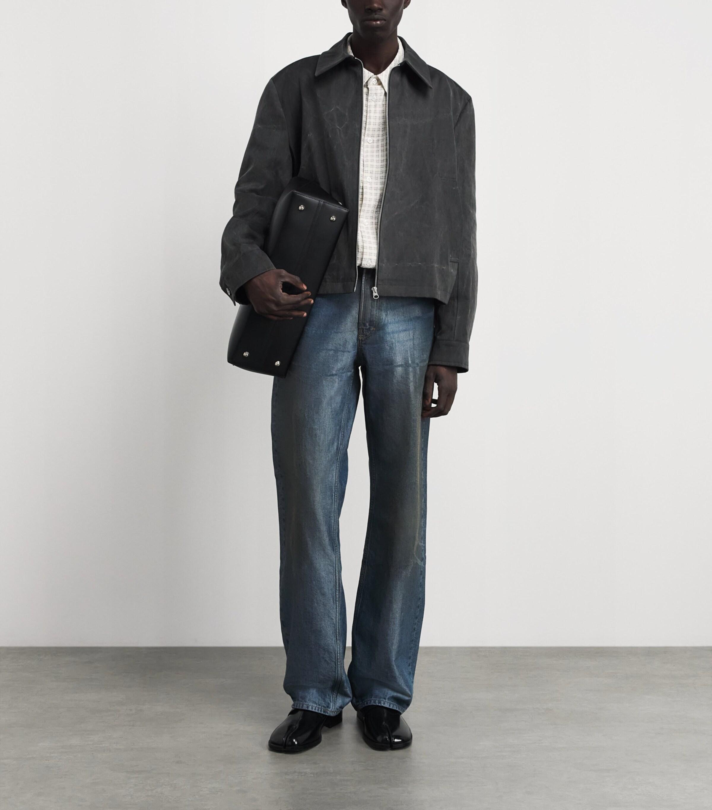 Séfr Cotton Tazio Jacket in Black for Men | Lyst