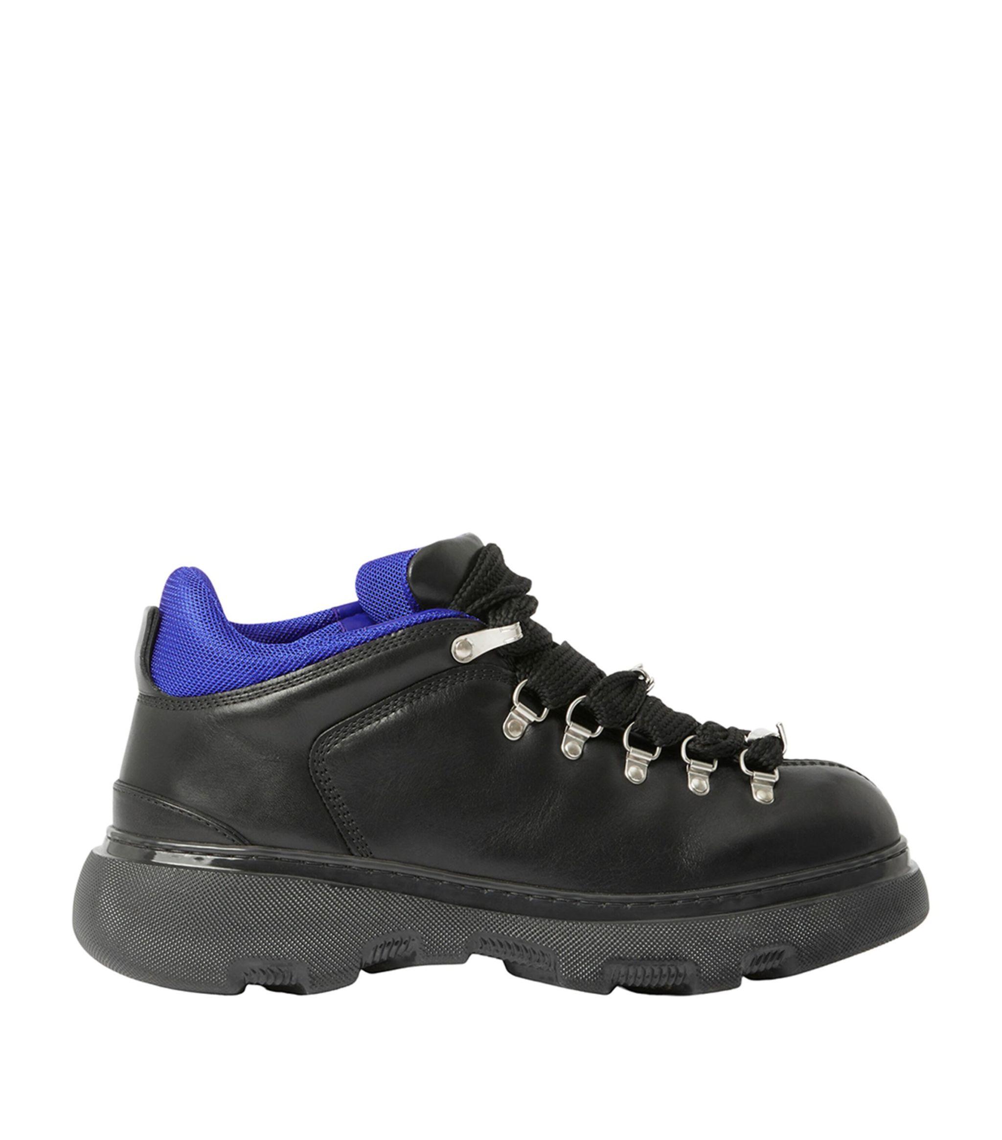 Burberry Leather Trek Boots in Black for Men | Lyst display picture 3
