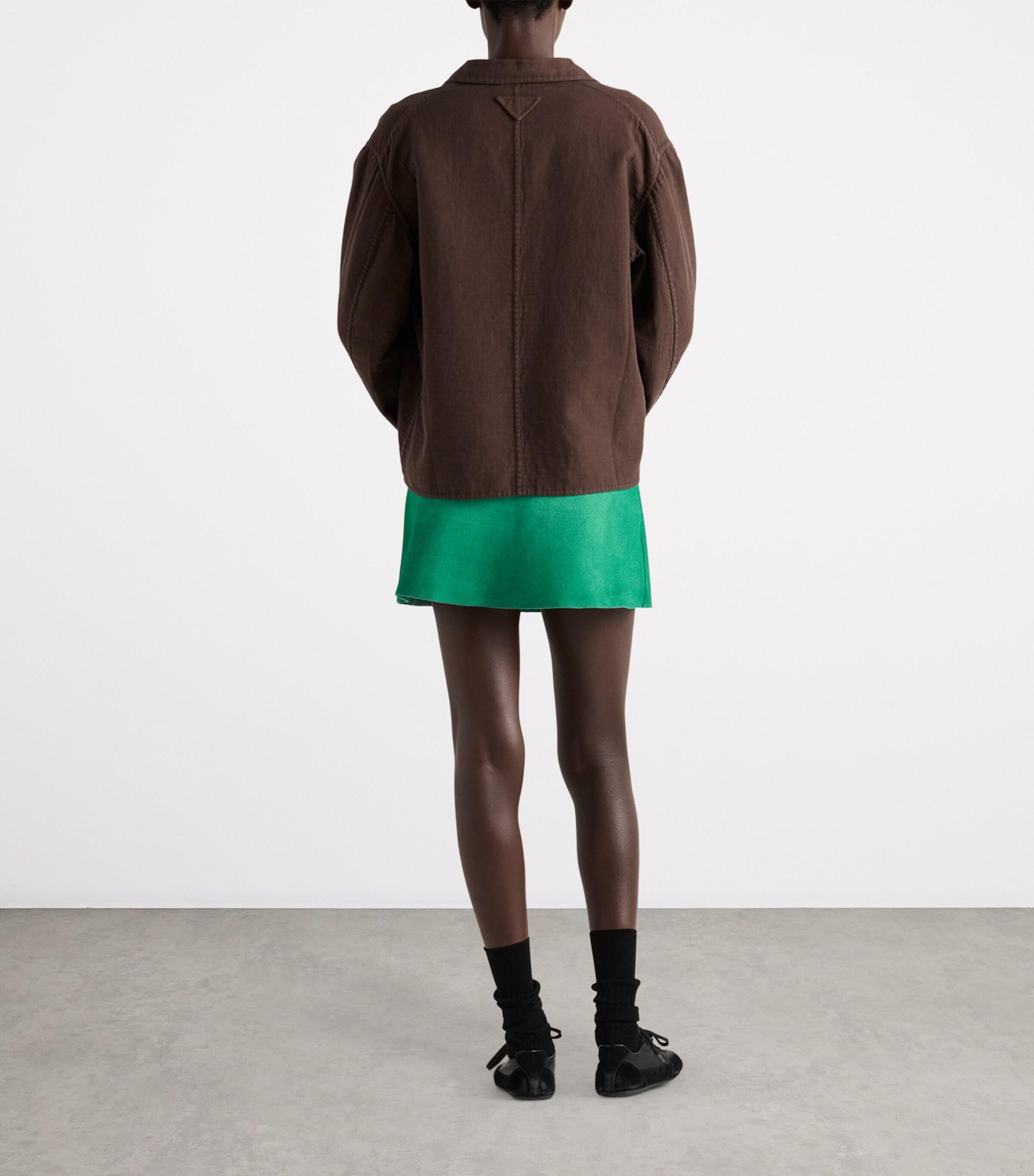 【送料&関税込】Prada Grass Green Suede Mini Skirt prada-Green-Suede-Mini-Skirt.jpeg