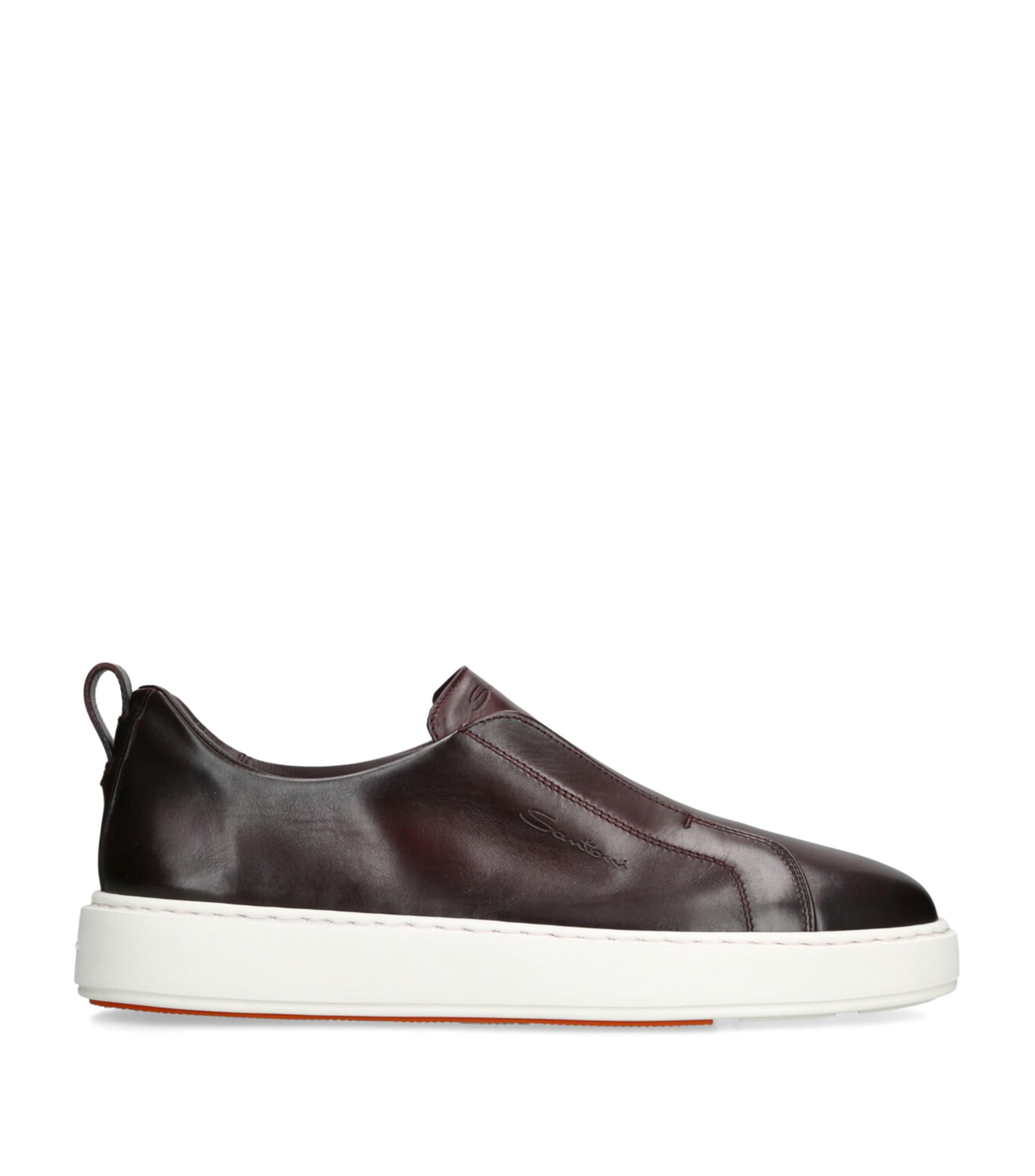 スニーカー SANTONI WBCD61355BARTDYI Sneakers & Slip-On Santoni スエード スリッポン スニーカー | ニュートラル
