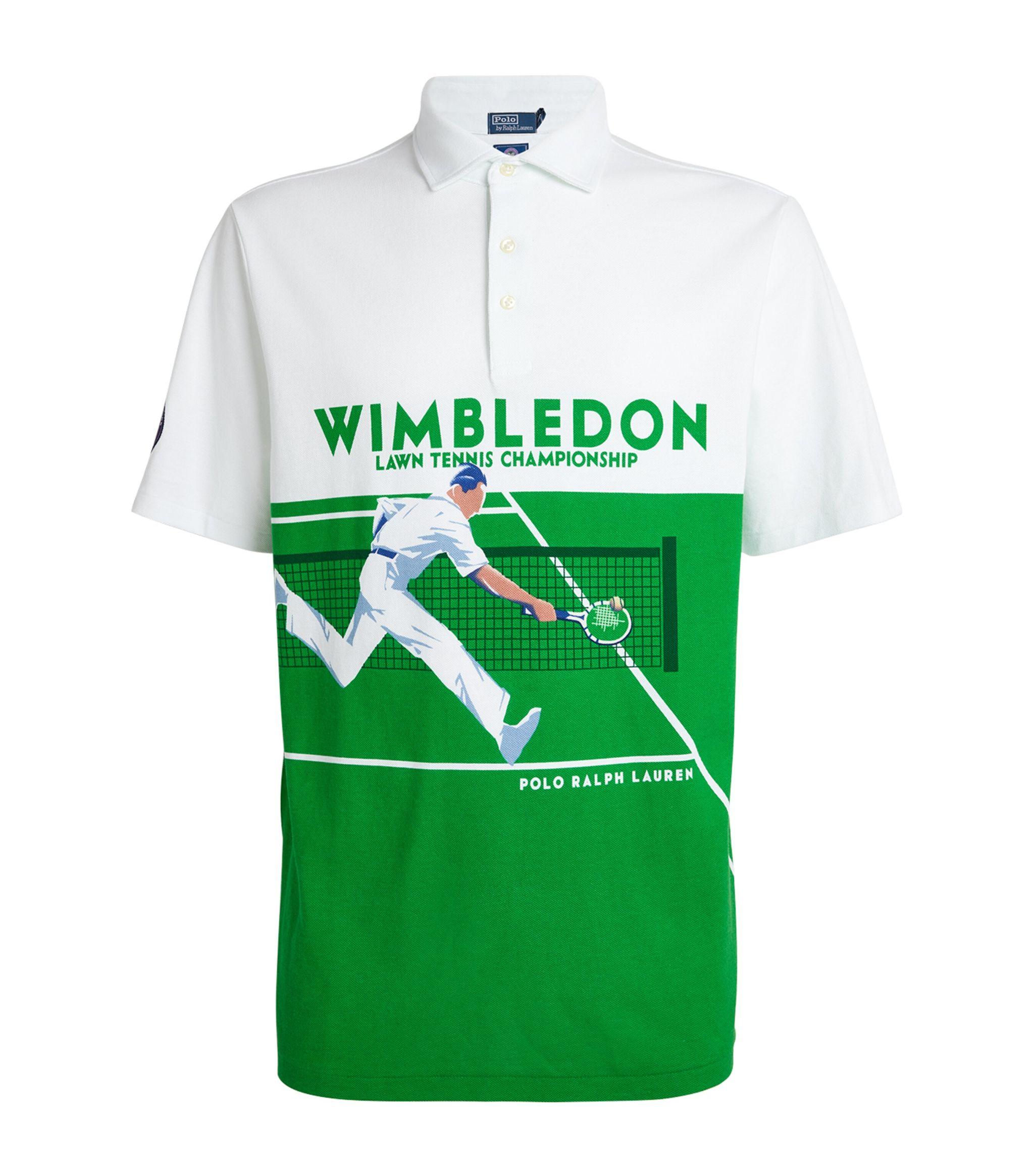 RLX Ralph Lauren X Wimbledon Tennis Player Polo Shirt in Green for