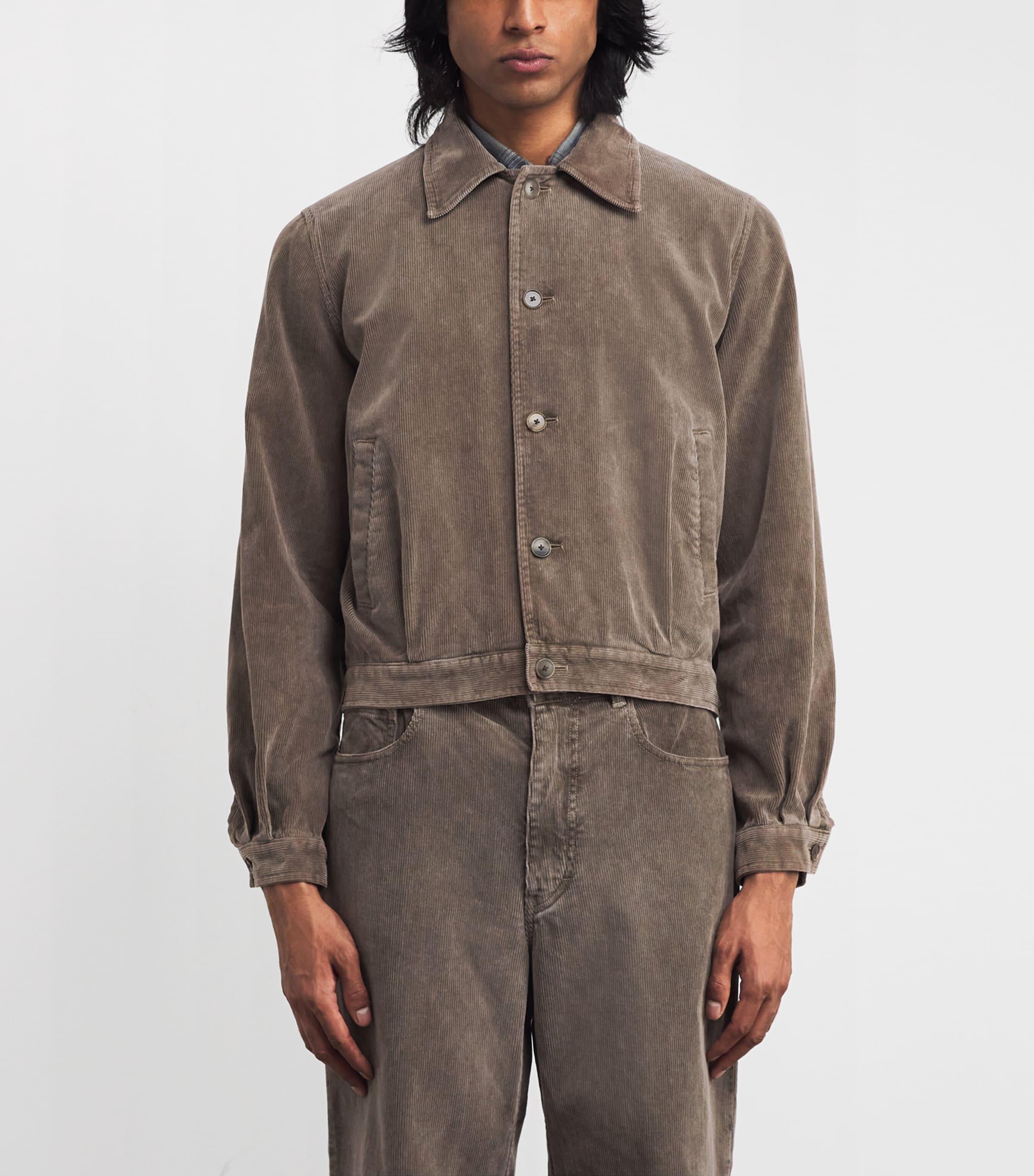 AURALEE Cotton Corduroy Jacket in Brown for Men | Lyst