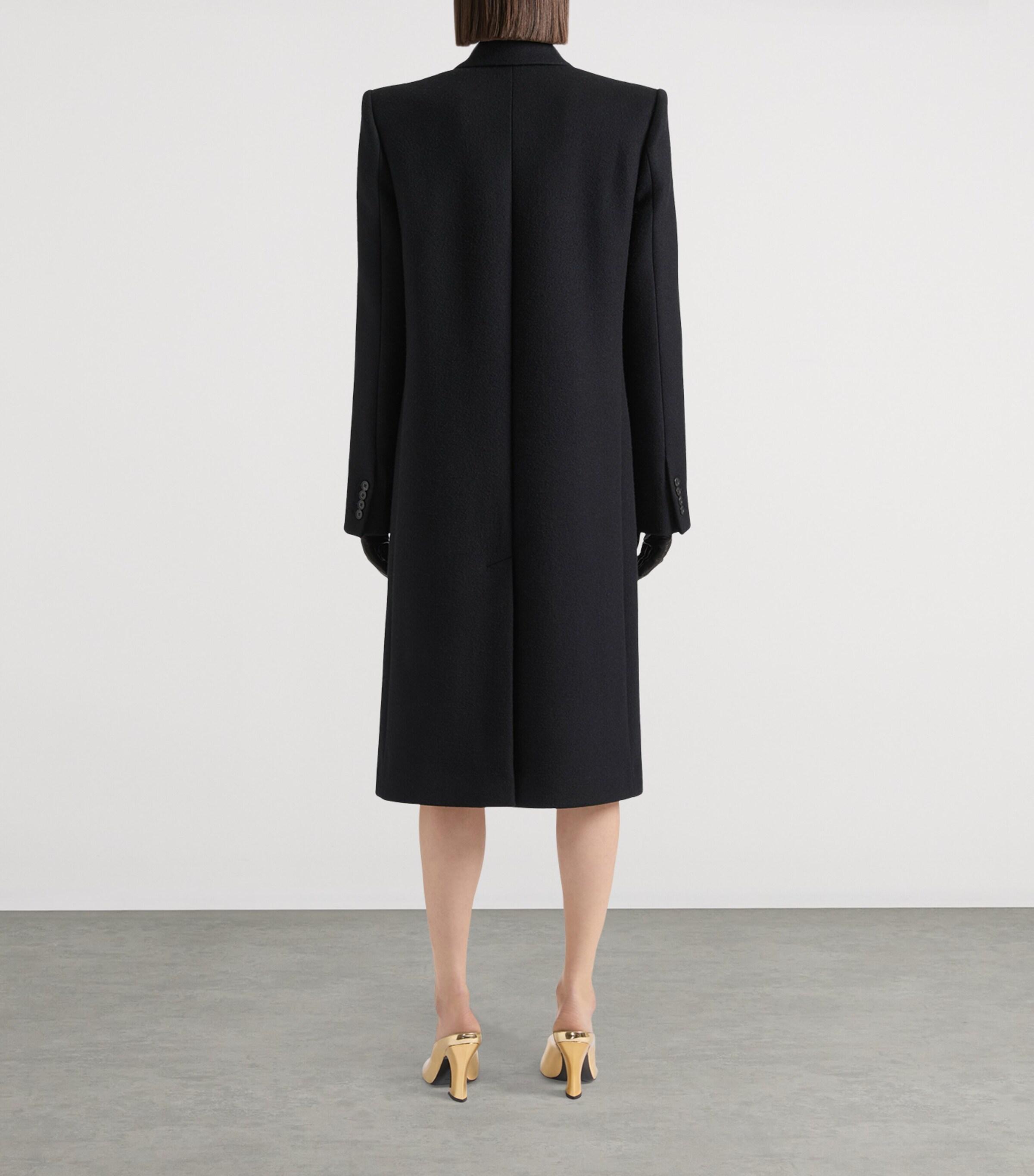 コート GIVENCHY Black Wool Oversize Coat Givenchy Black Wool Oversize Coat – LOZURI®